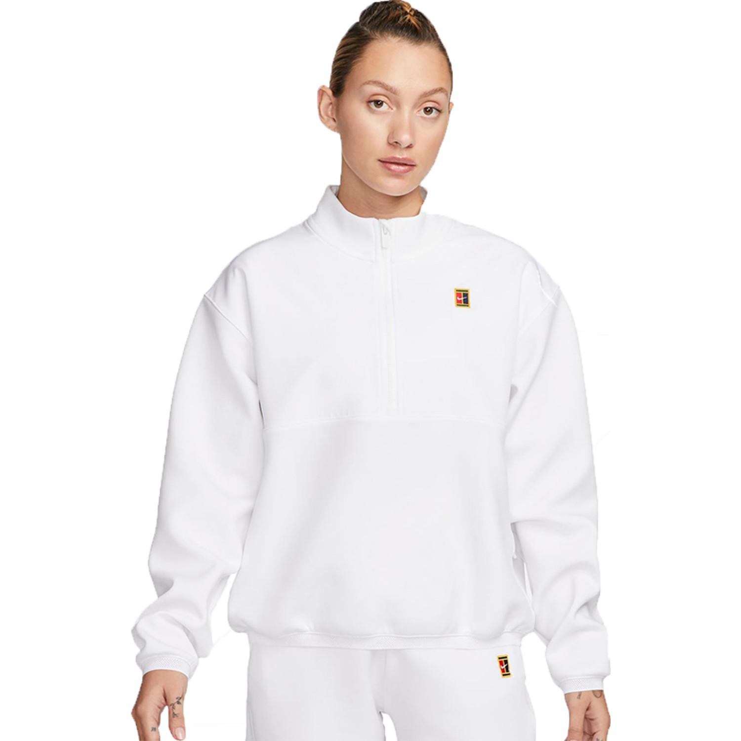 Nike Court Heritage Half Zip Jacket TennisDirect