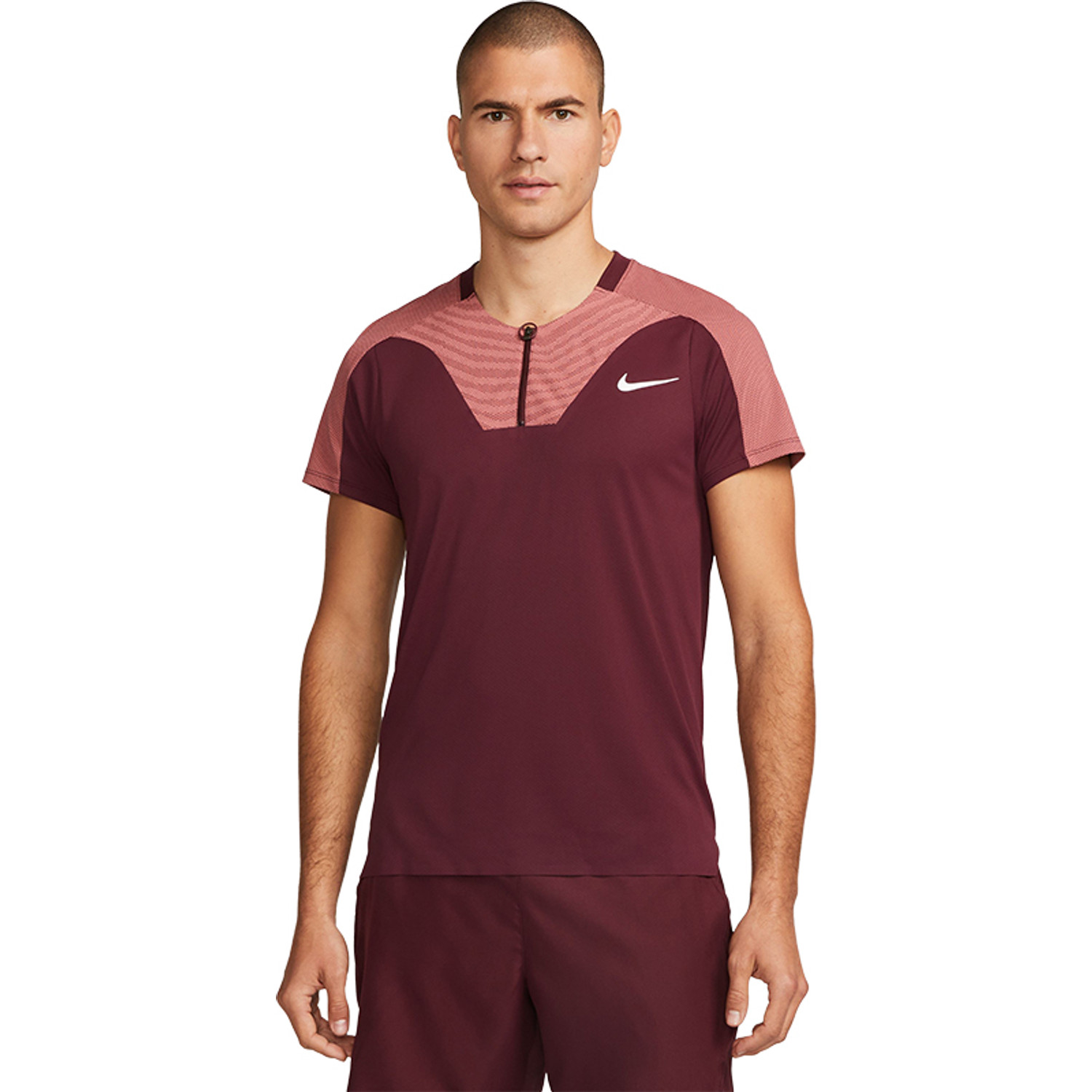 Maroon nike polo store