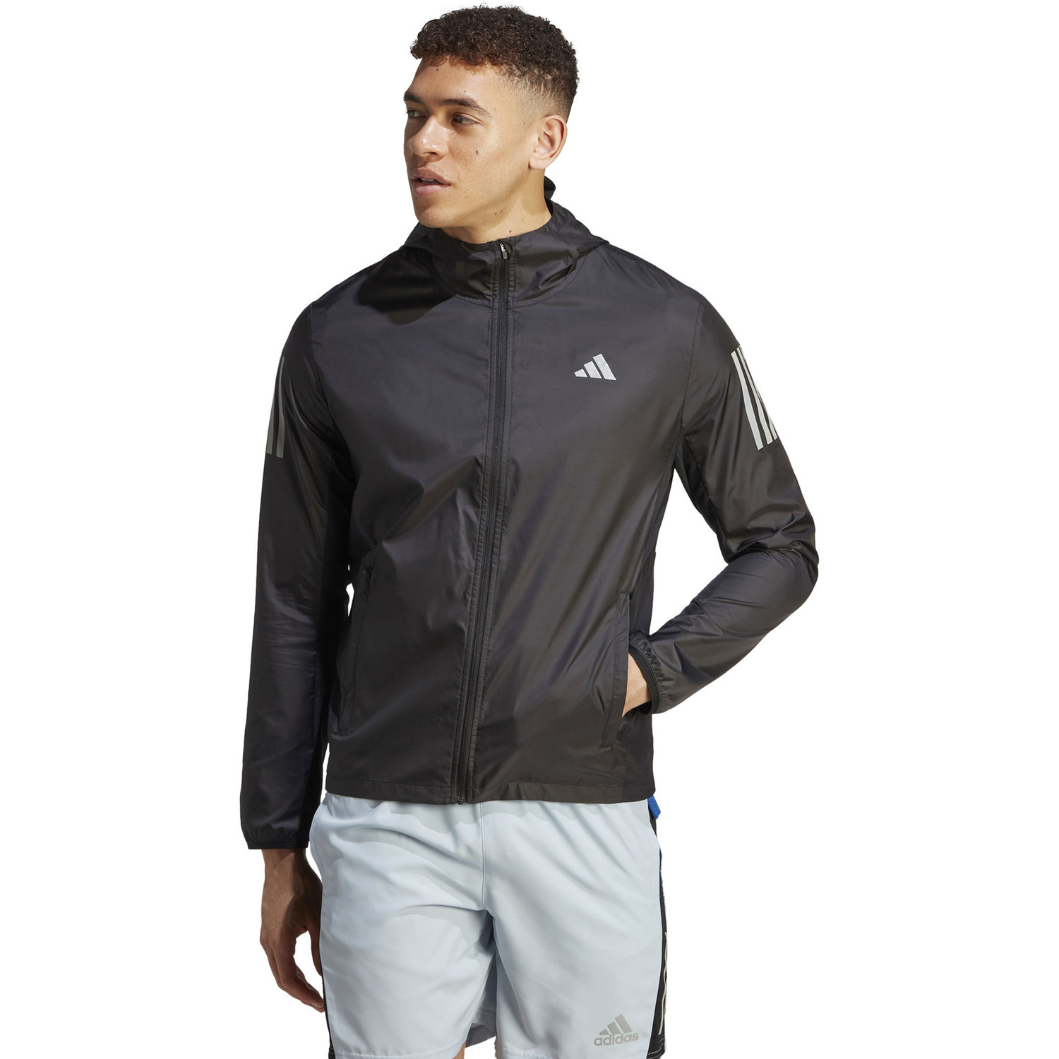 Adidas windbreaker herren highest schwarz