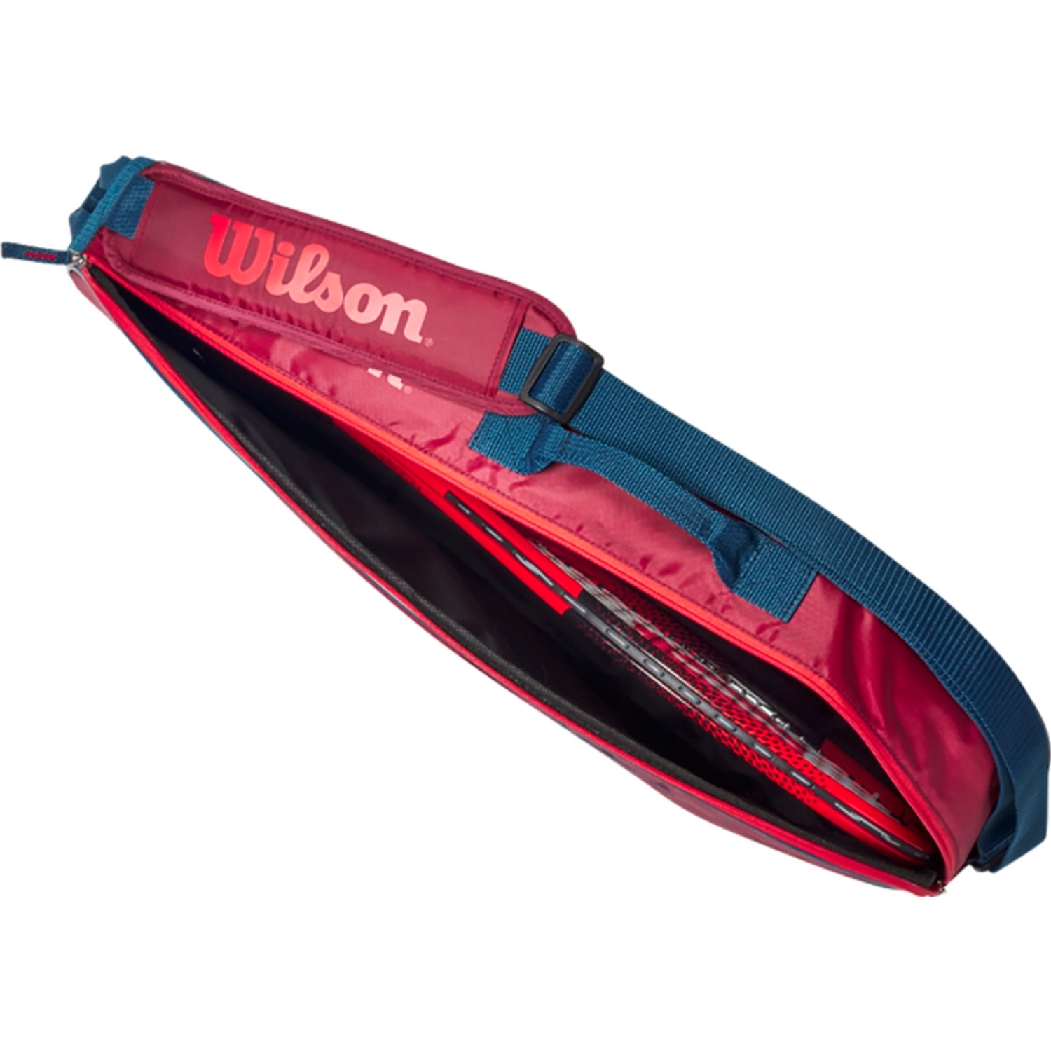 Buy Wilson RG Premium Borsa Per Racchetta Da 9 Blu, Arancione online