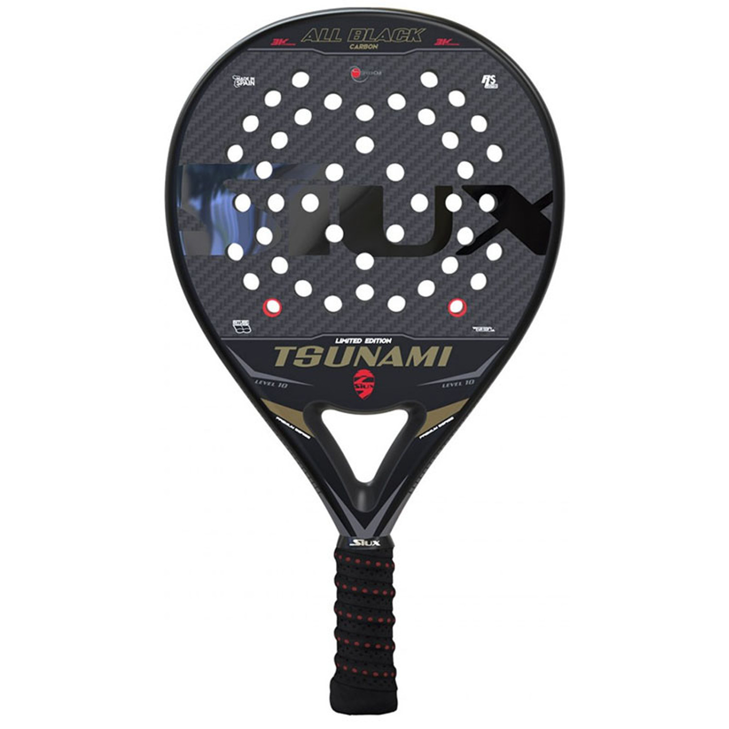 Siux Tsunami All Black - PadelDirect.nl