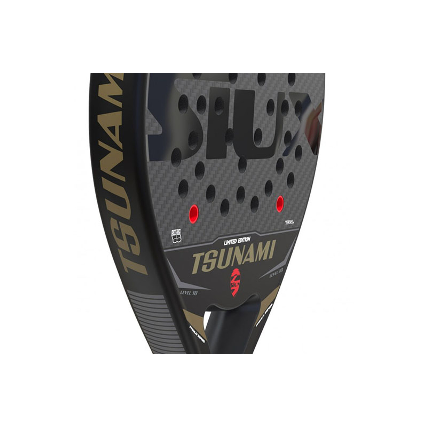 Siux Tsunami All Black - PadelDirect.nl