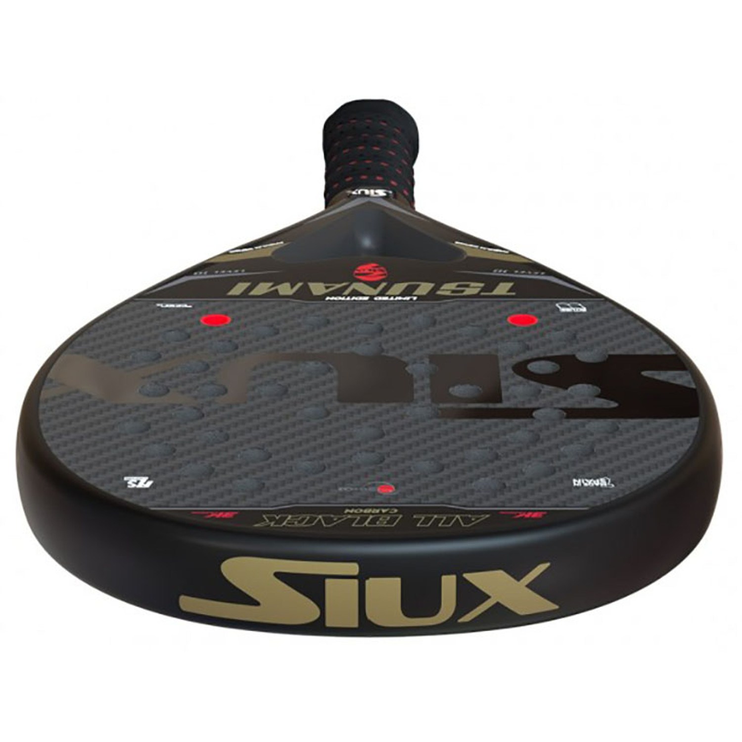 Siux Tsunami All Black - PadelDirect.nl