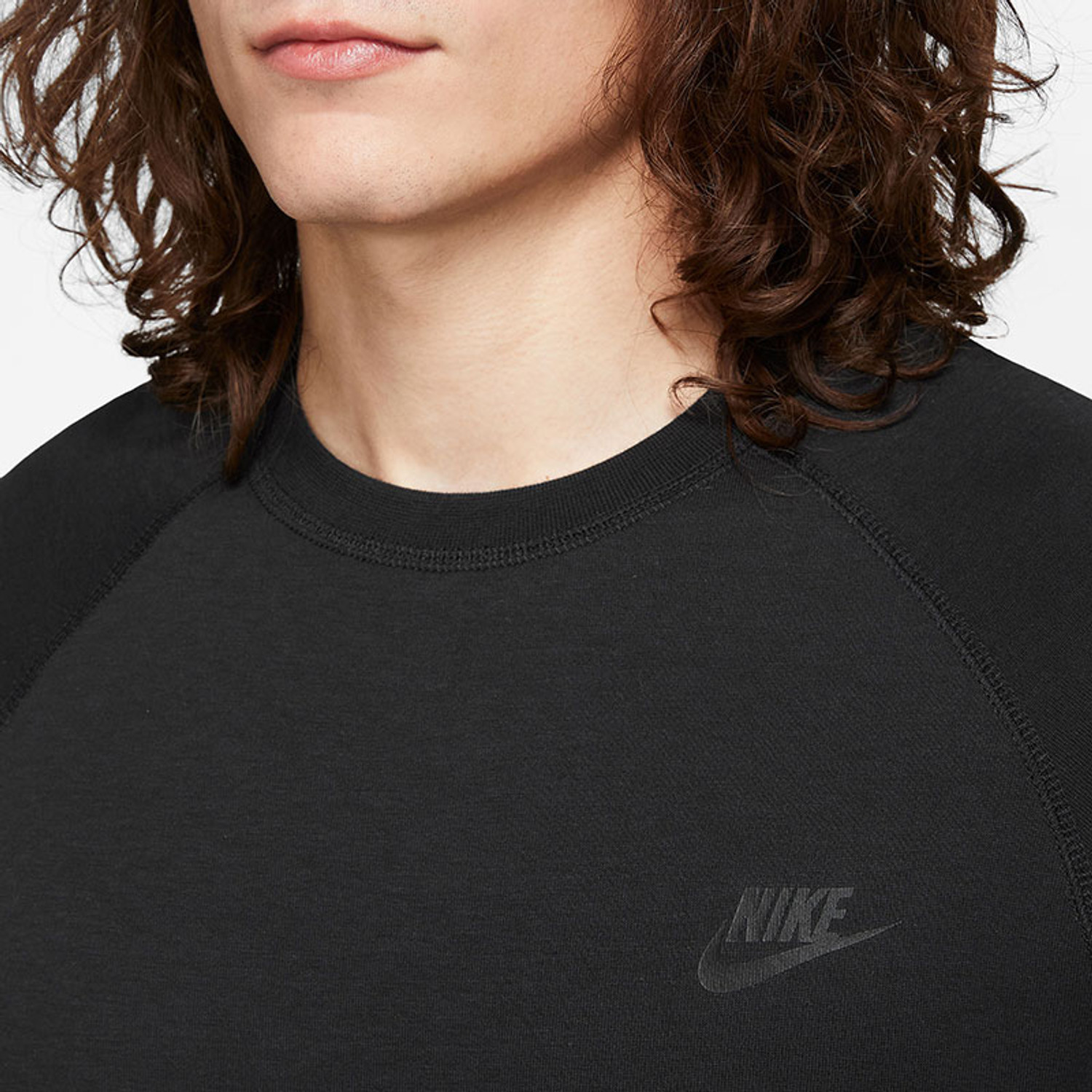 トップス Nike Lab Classic Tech Crewneck Sweater Nike Tech Fleece Crew Sweater | Bij VoetbalDirect.be