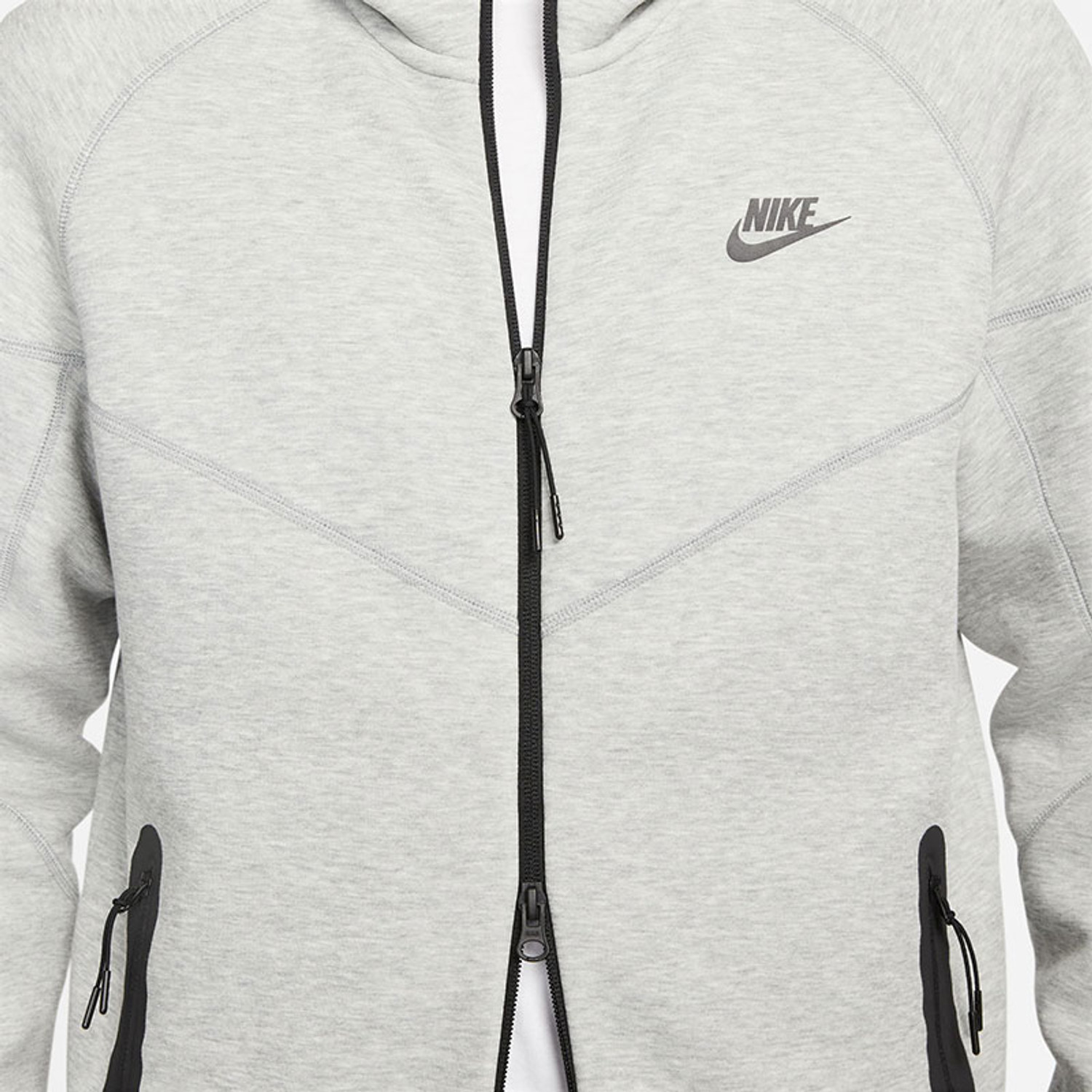 White grey nike tech fleece new arrivals