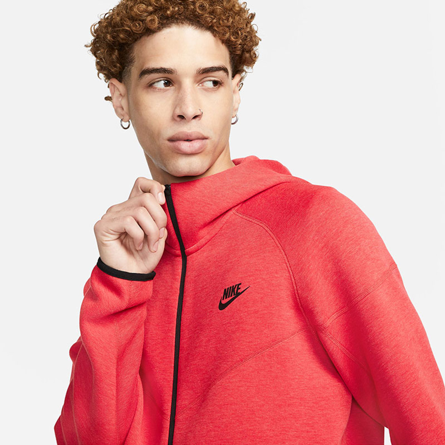 Nike tech trainingspak rood discount