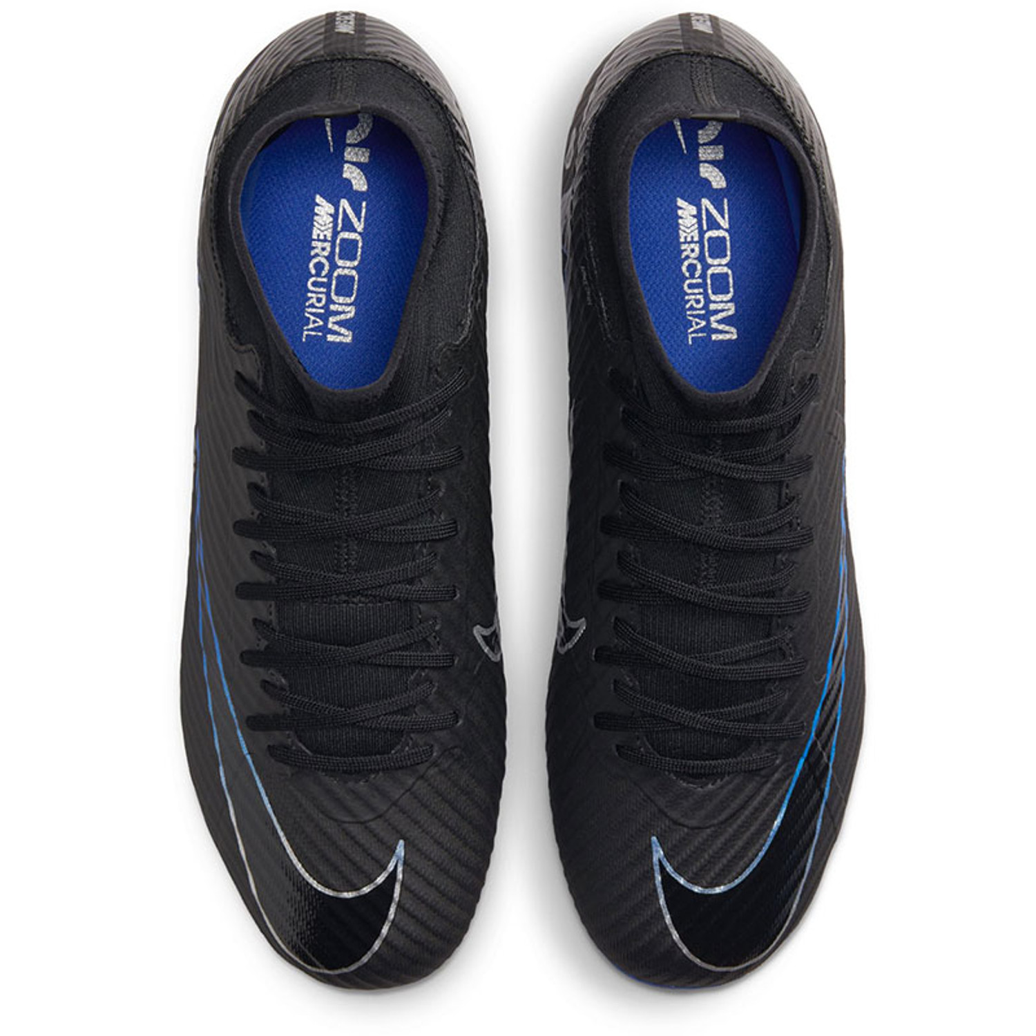 Black and blue nike hypervenom cheap