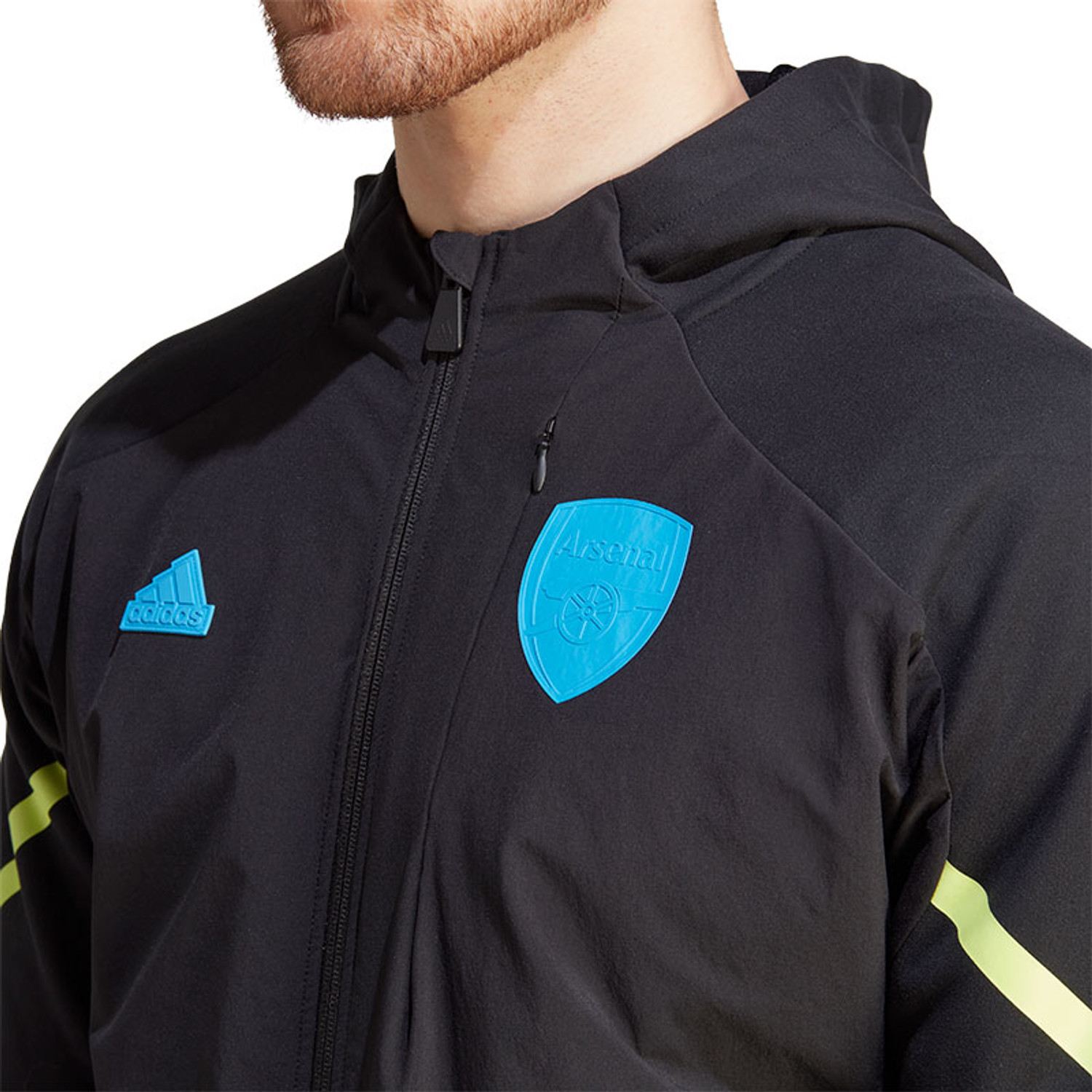 adidas Arsenal Travel Full Zip Hoody 2023 2024 Sportshop