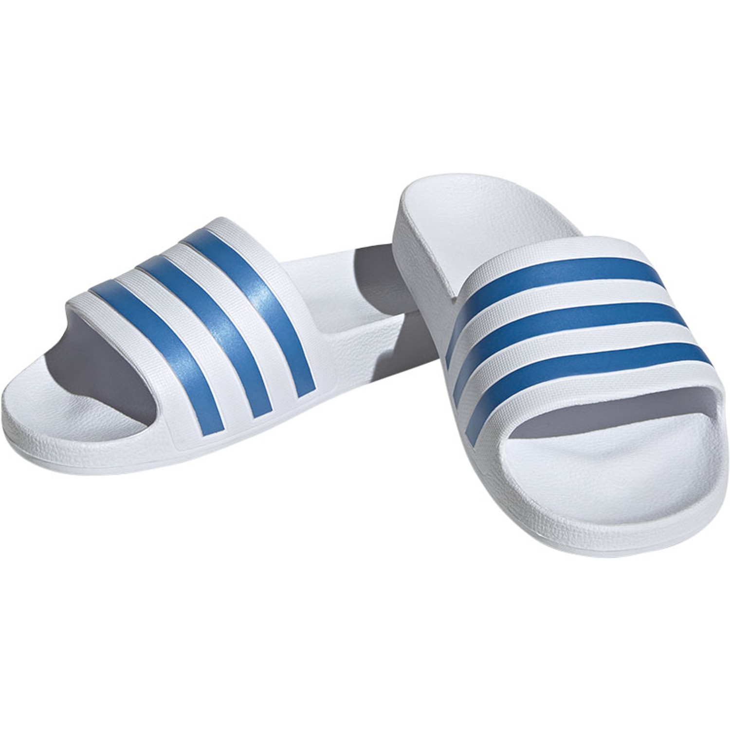 Adilette aqua white deals