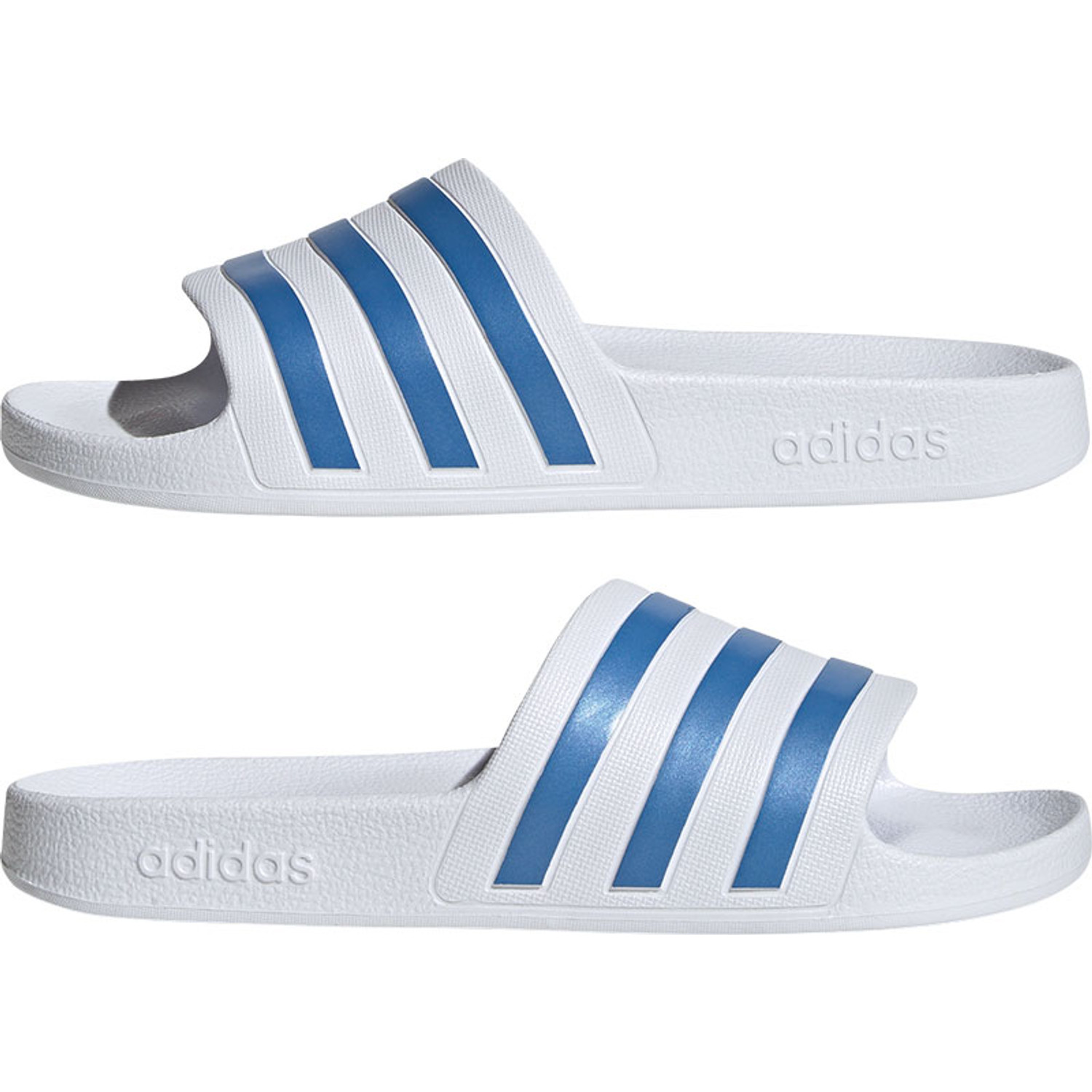 Baby blue adidas sliders deals