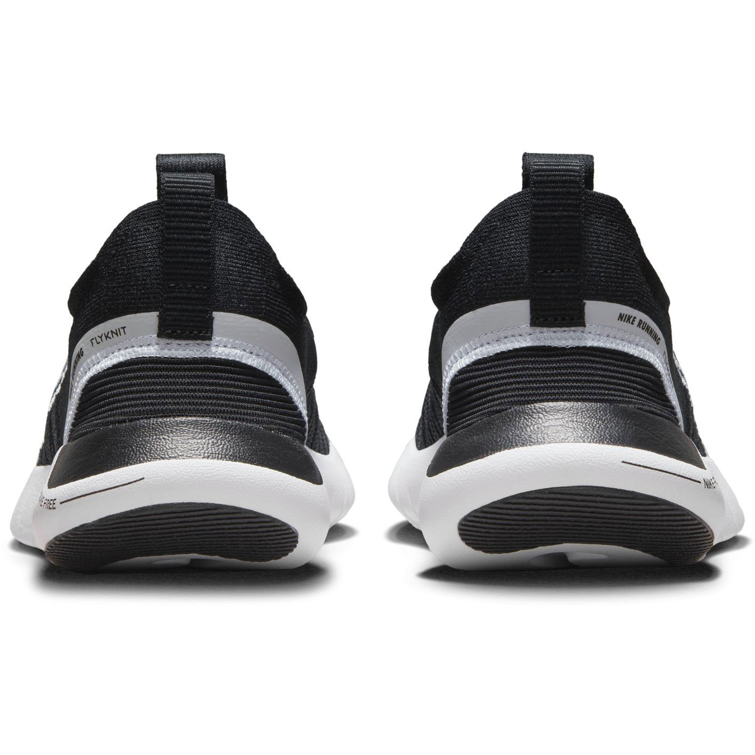 Black and white nike free run 5.0 sales