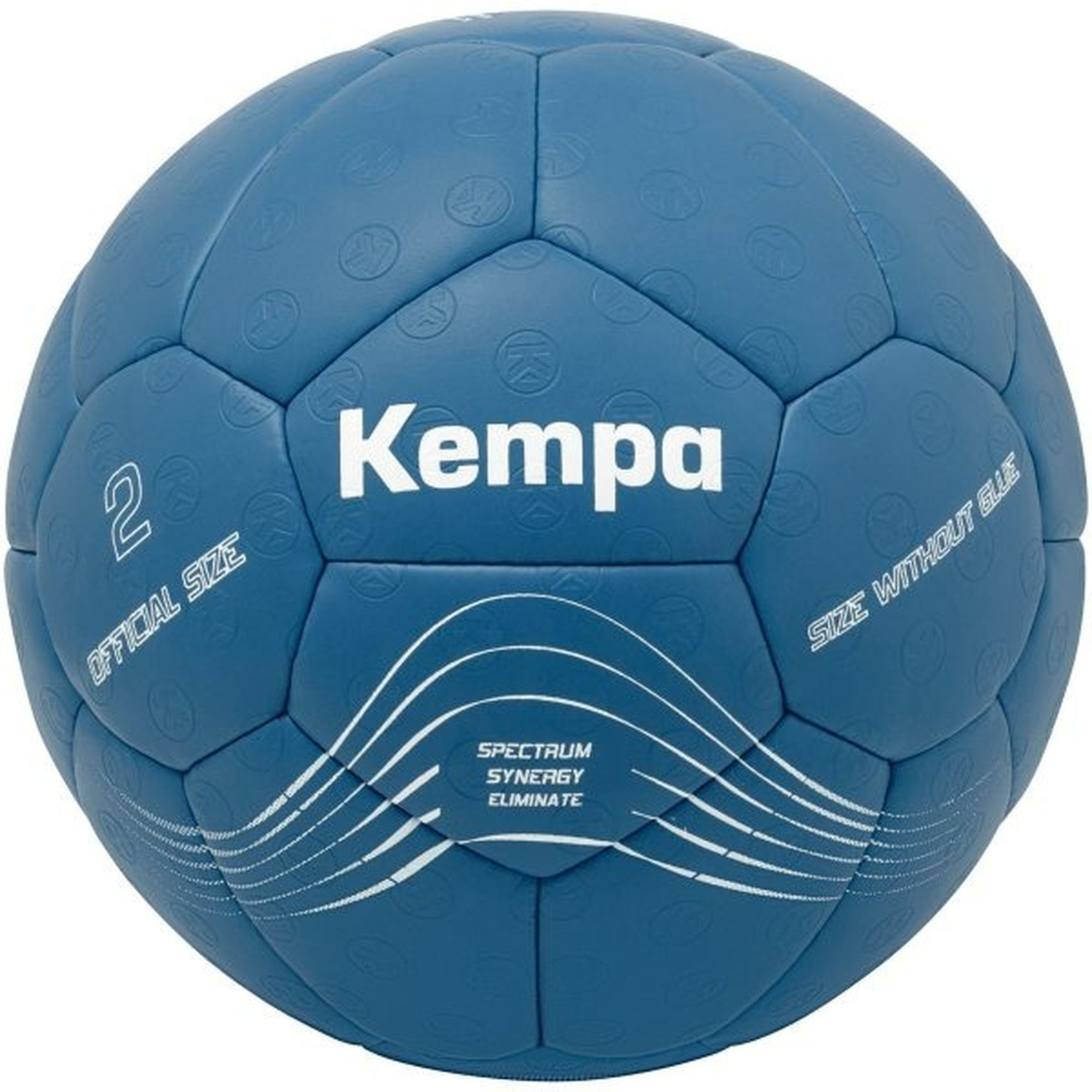 Ballon De Handball Kempa Spectrum Synergy Pro, Taille 3, Gris/bleu/rouge, Neuf Sous Blister