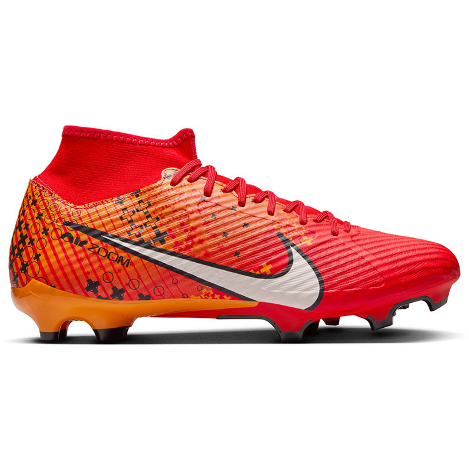 nike mercurial superfly grey and red