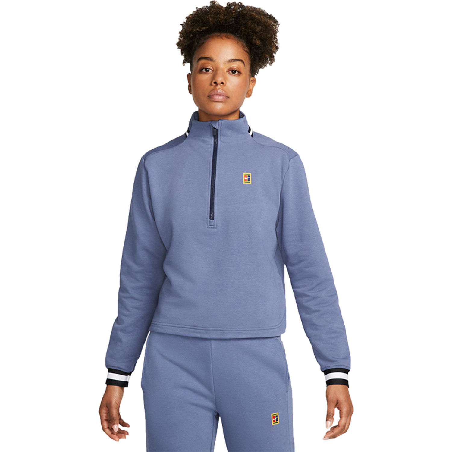 Nike court half zip best sale