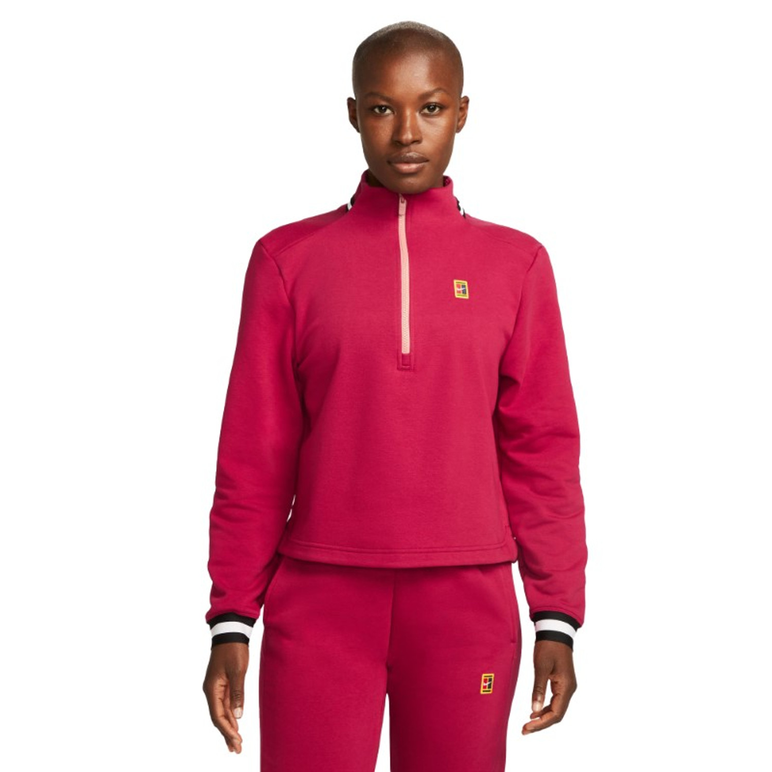 Nike Court Fleece Heritage Half Zip Top » TennisDirect.com
