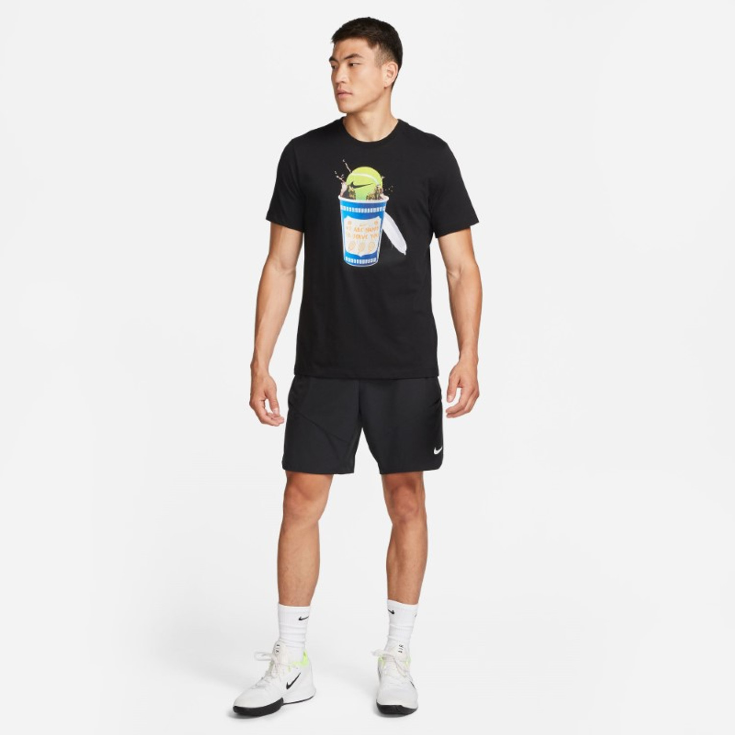 Nike Court Heritage Graphic Tee TennisDirect nl