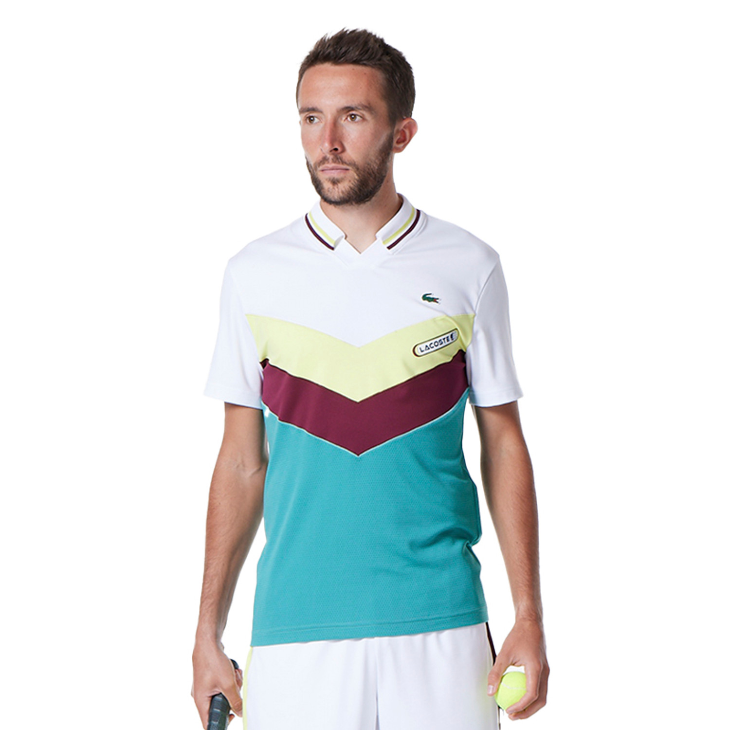 T shirt lacoste tennis deals