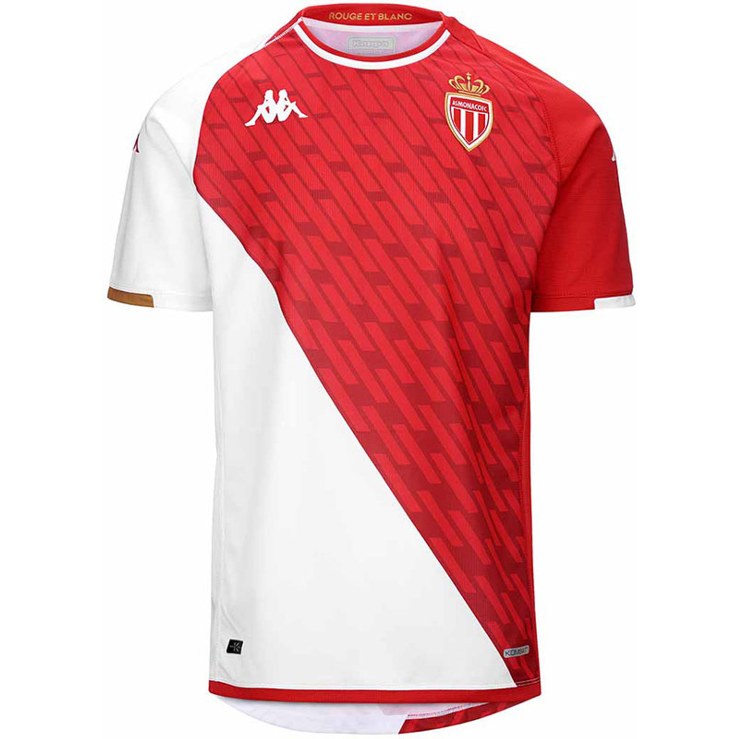 ASモナコ Kappa シャツ 赤白 7/17値下げ Kappa AS Monaco Home Shirt 2023/2024 - PassaSports.com
