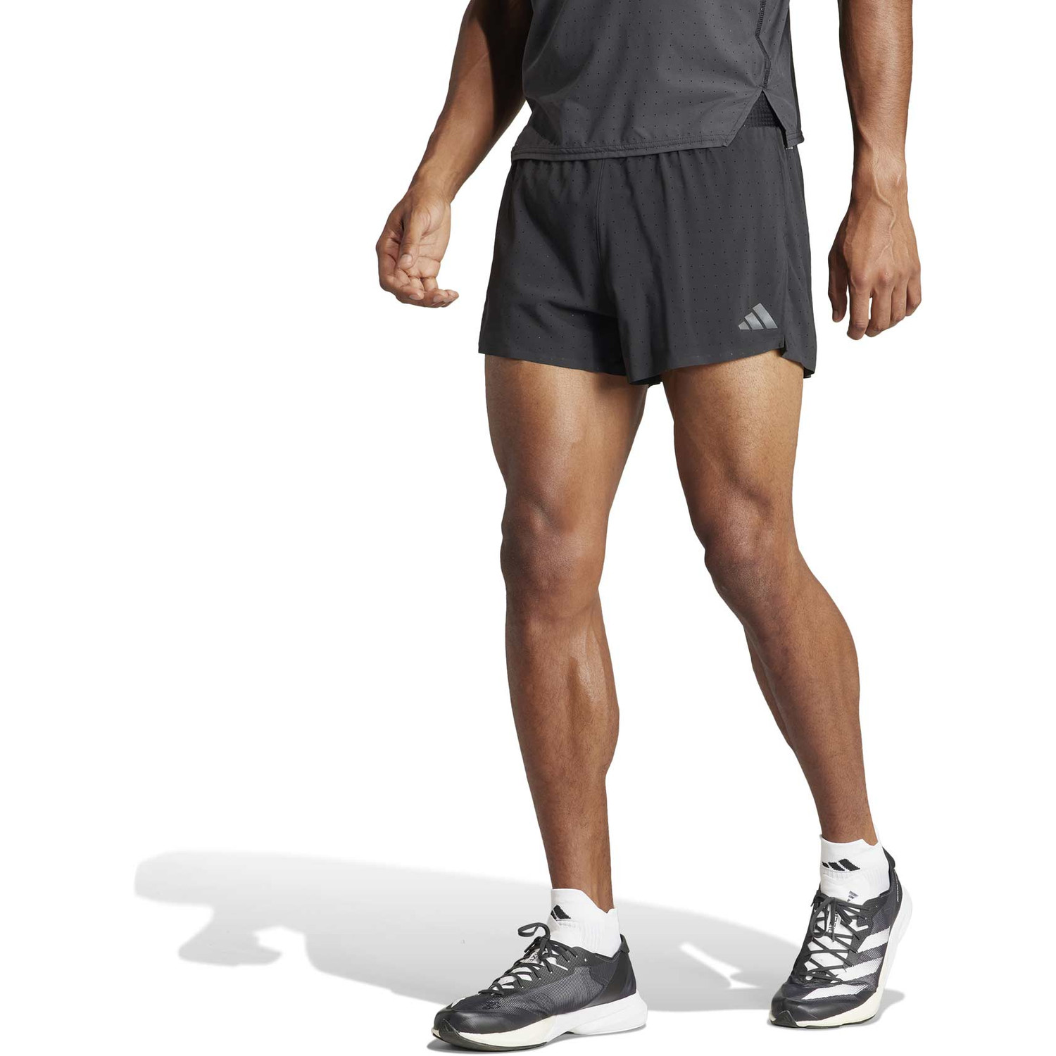 Adidas split shorts men's outlet