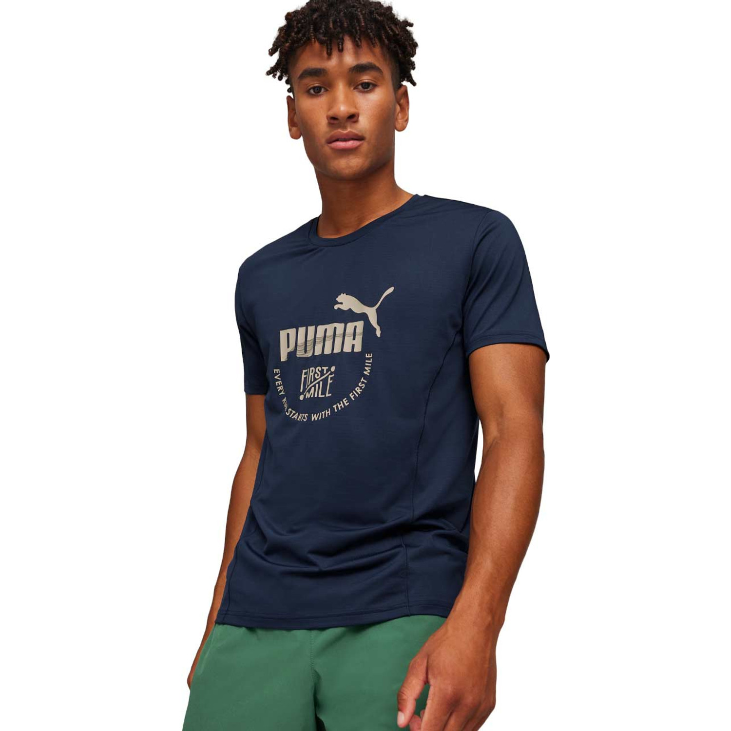 PUMA First Mile T Shirt Heren Runningdirect
