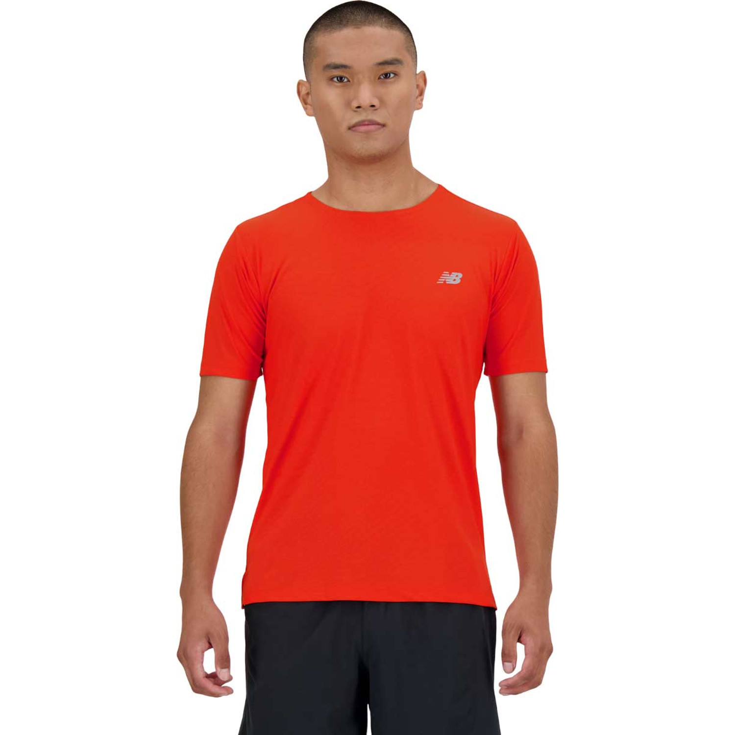 New Balance Jacquard T Shirt Heren Runningdirect