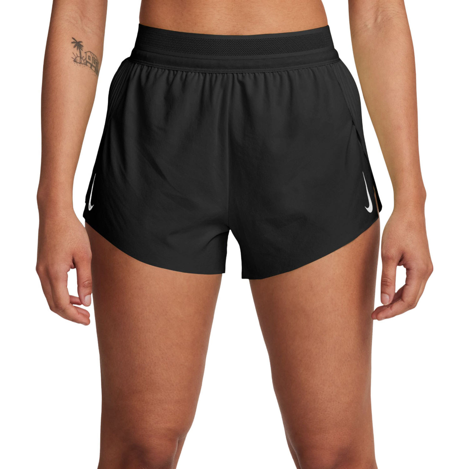 Nike women's dri-fit crew cool running shorts 3 in top