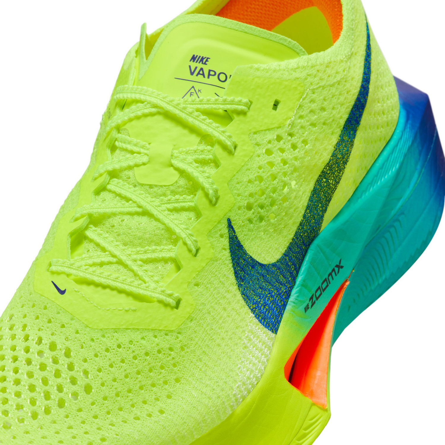 Nike VaporFly 3蛍光イエロー ランニングシューズ むくん