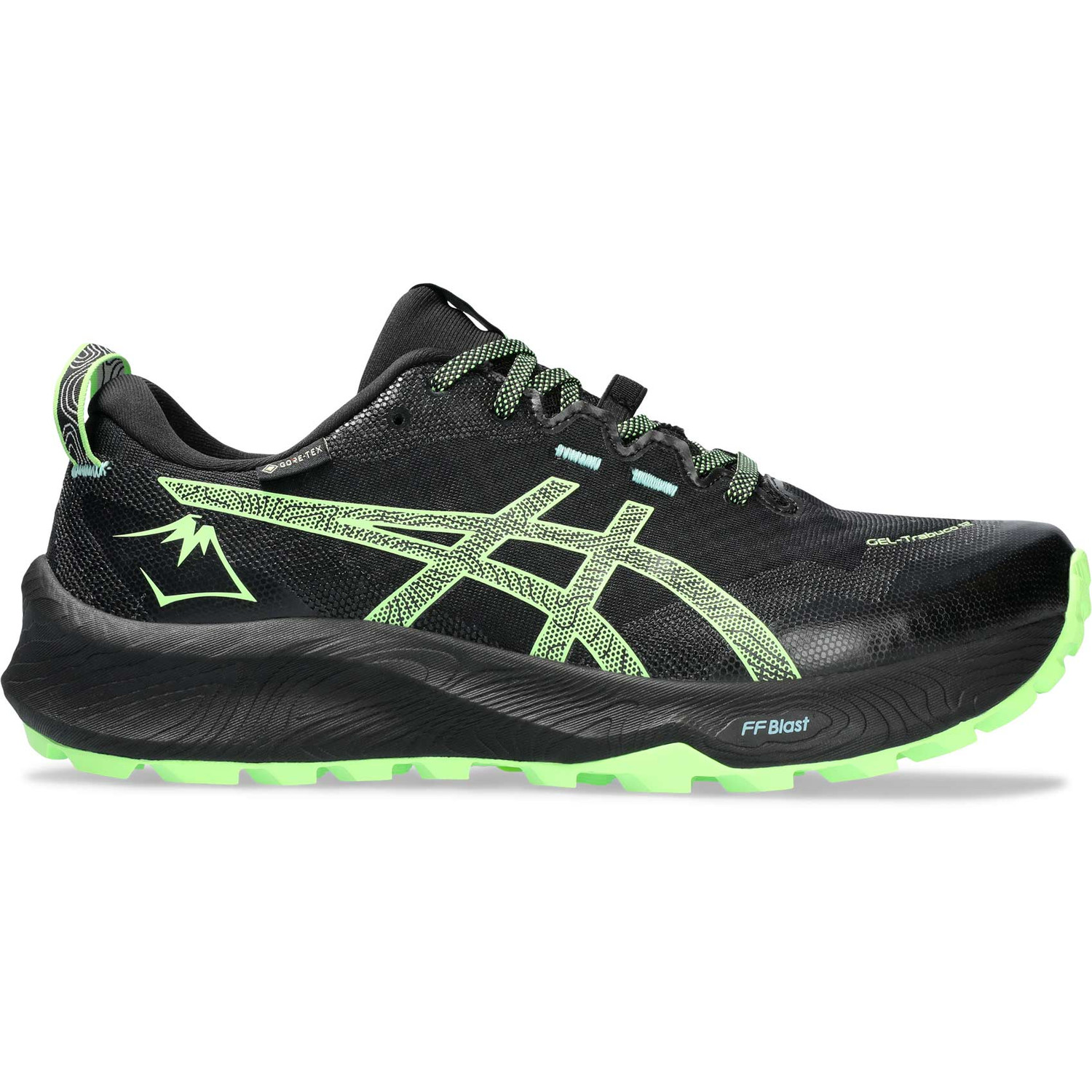 Asics gel-sonoma 4 g-tx trailschoenen zwart heren clearance
