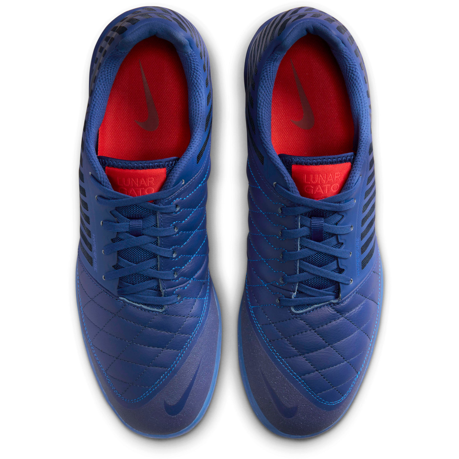 Nike lunar gato ii futsal ic grau rot f080 shop