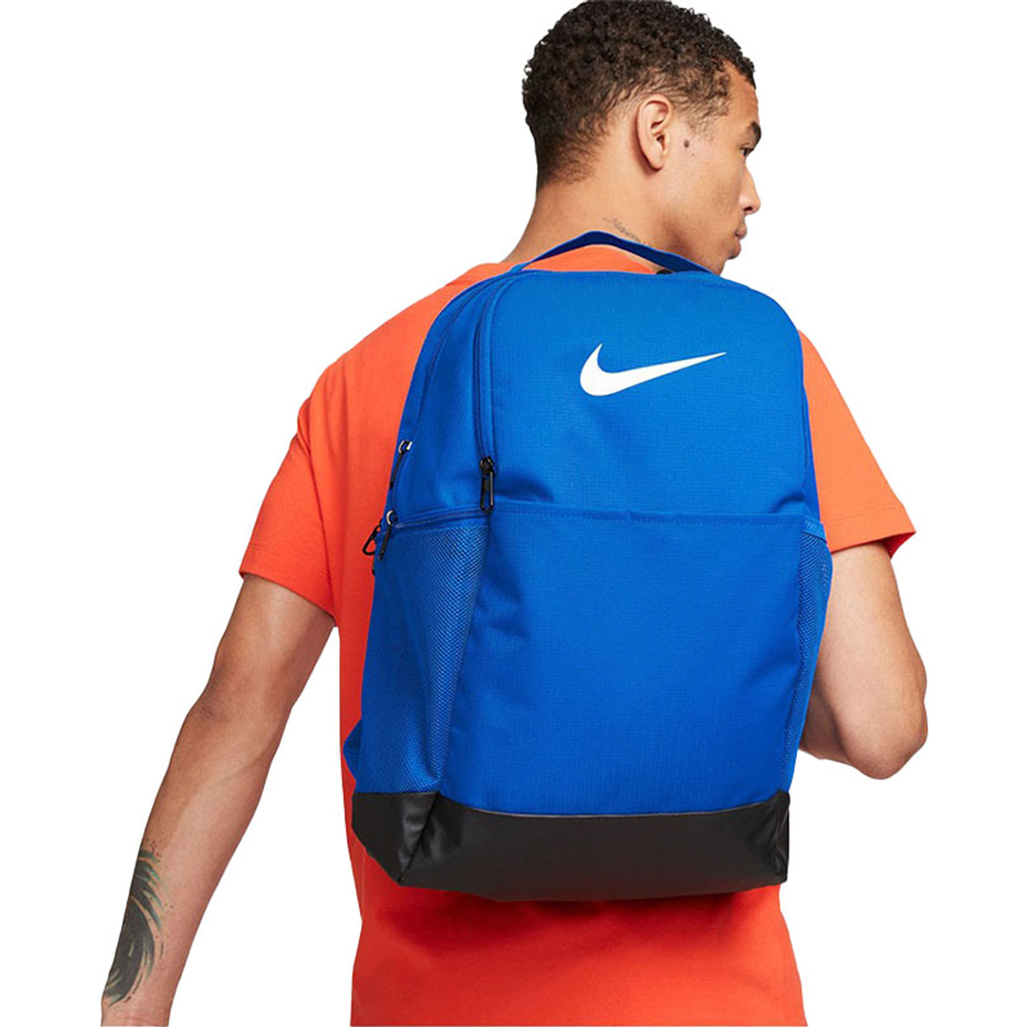 Nike blue brasilia backpack outlet