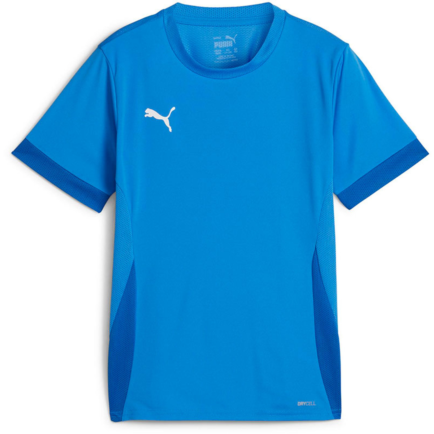 PUMA サッカーゲームシャツセット 青黒 14〜19 Puma GOAL Trainingsshirt Kids - Handballshop.com