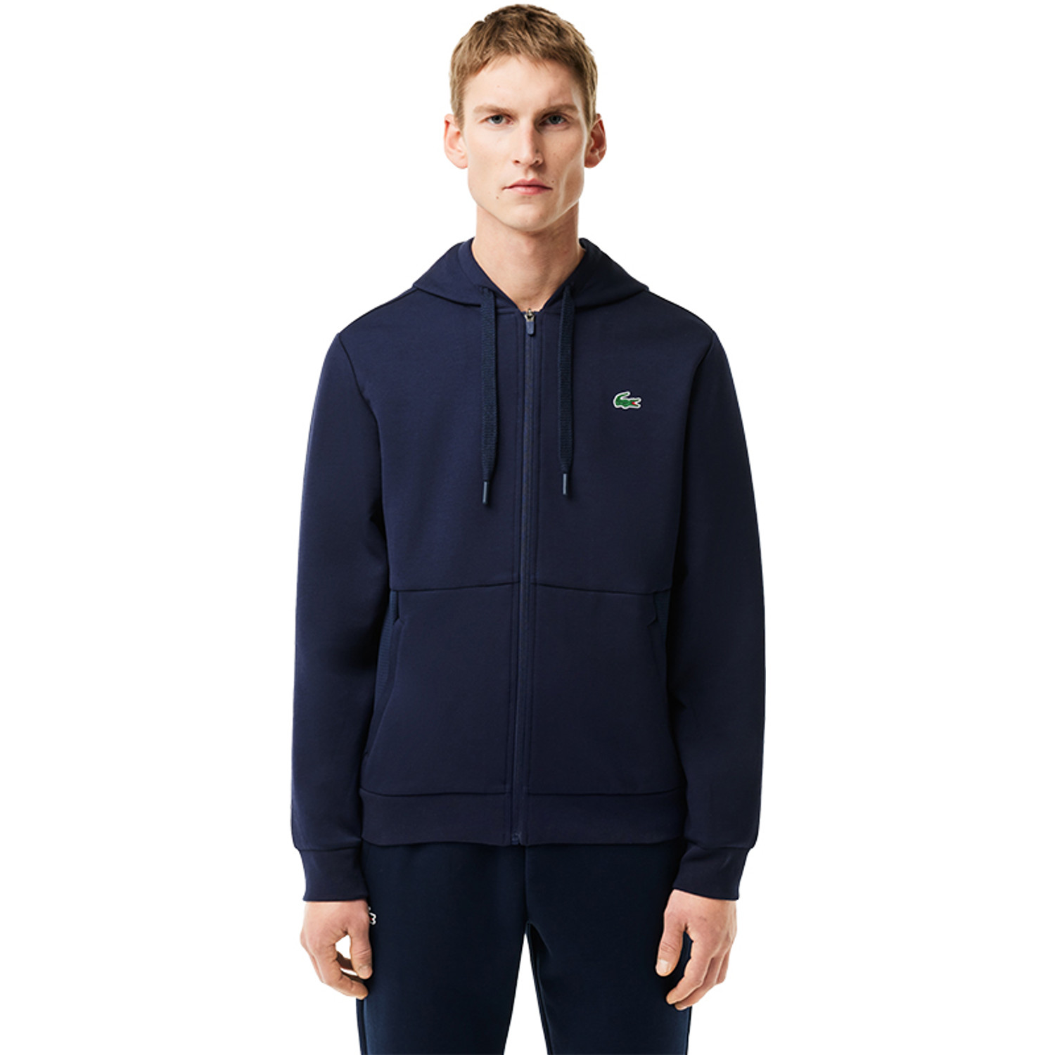 LACOSTE パーカー　セットアップ　M Lacoste Full Zip Hoody - PassaSports.com