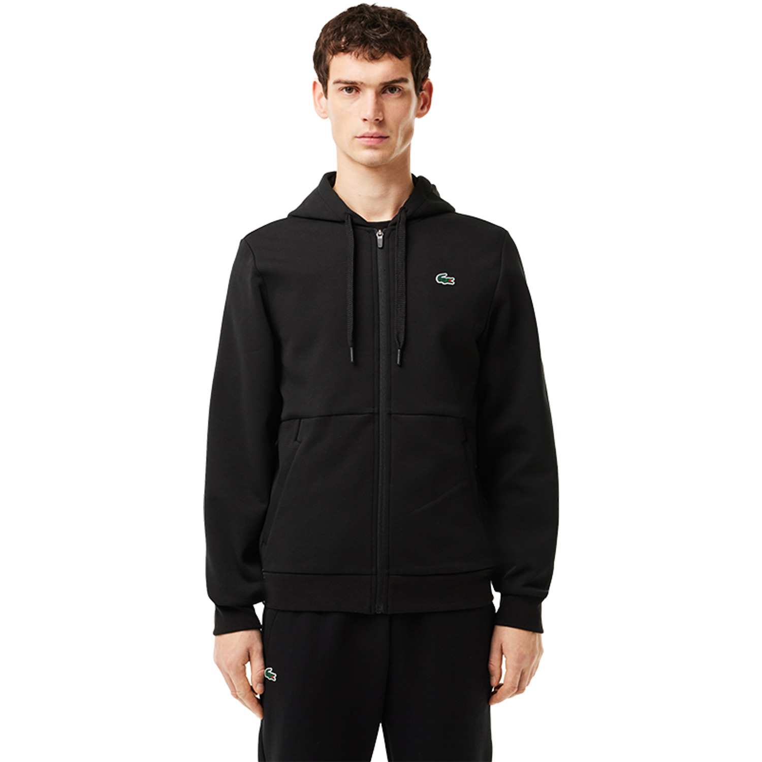 Lacoste full zip hoodie new arrivals