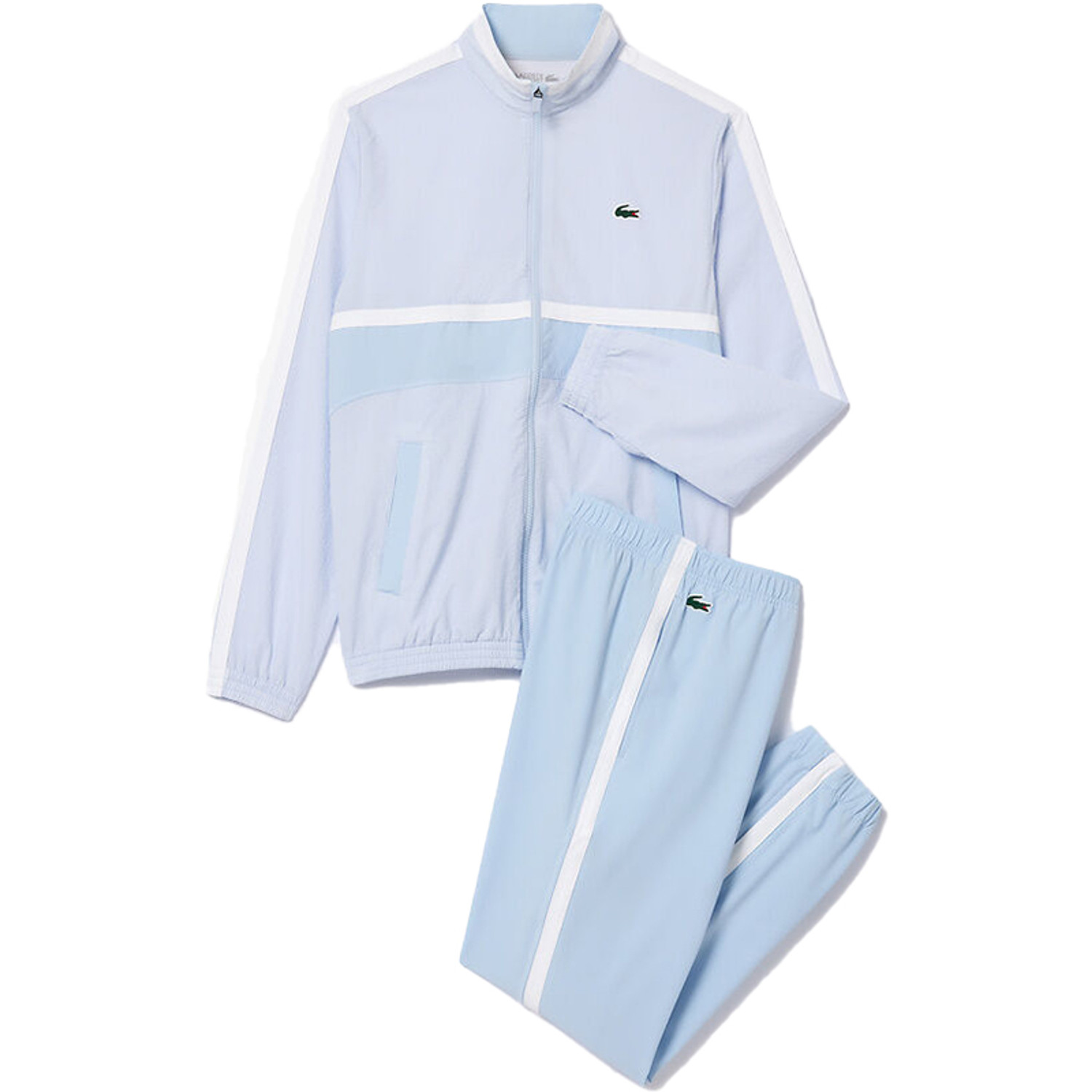 Lacoste blue tracksuit shop