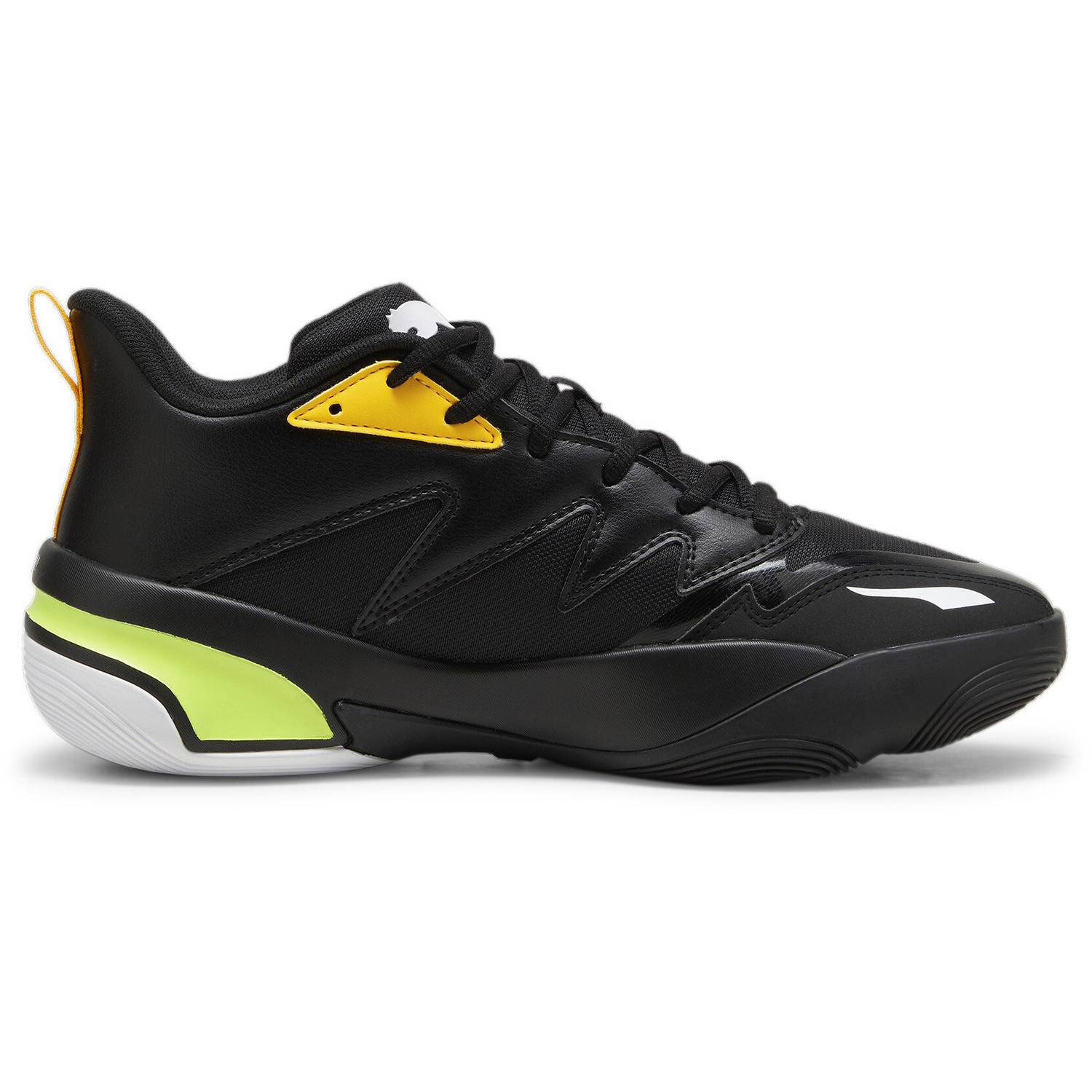 シューズ(男性用) PUMA genetics PUMA Genetics Basketball Mens Black, White Sneakers Athletic