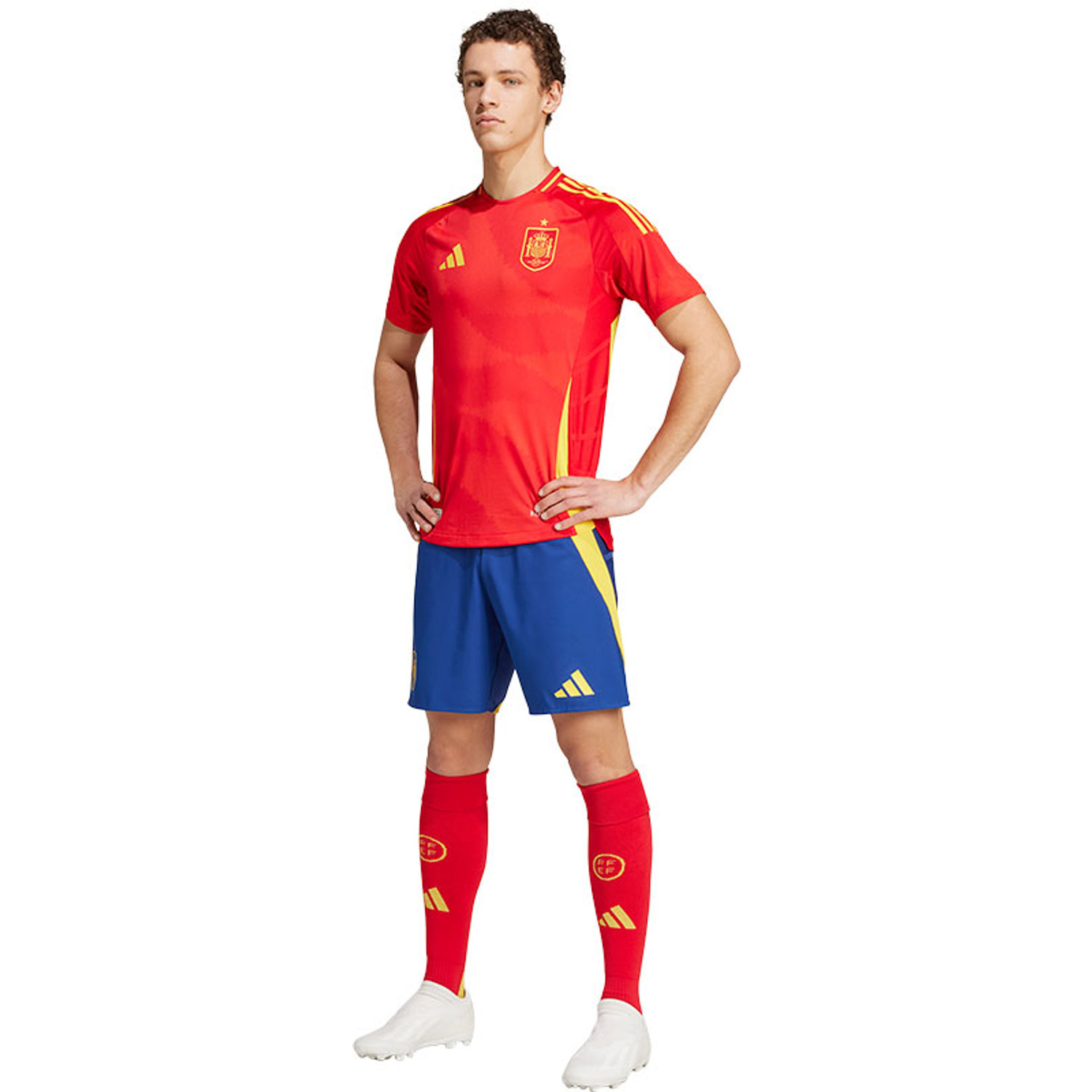 adidas Spain Authentic Home Shirt 2024/2026 - PassaSports.com