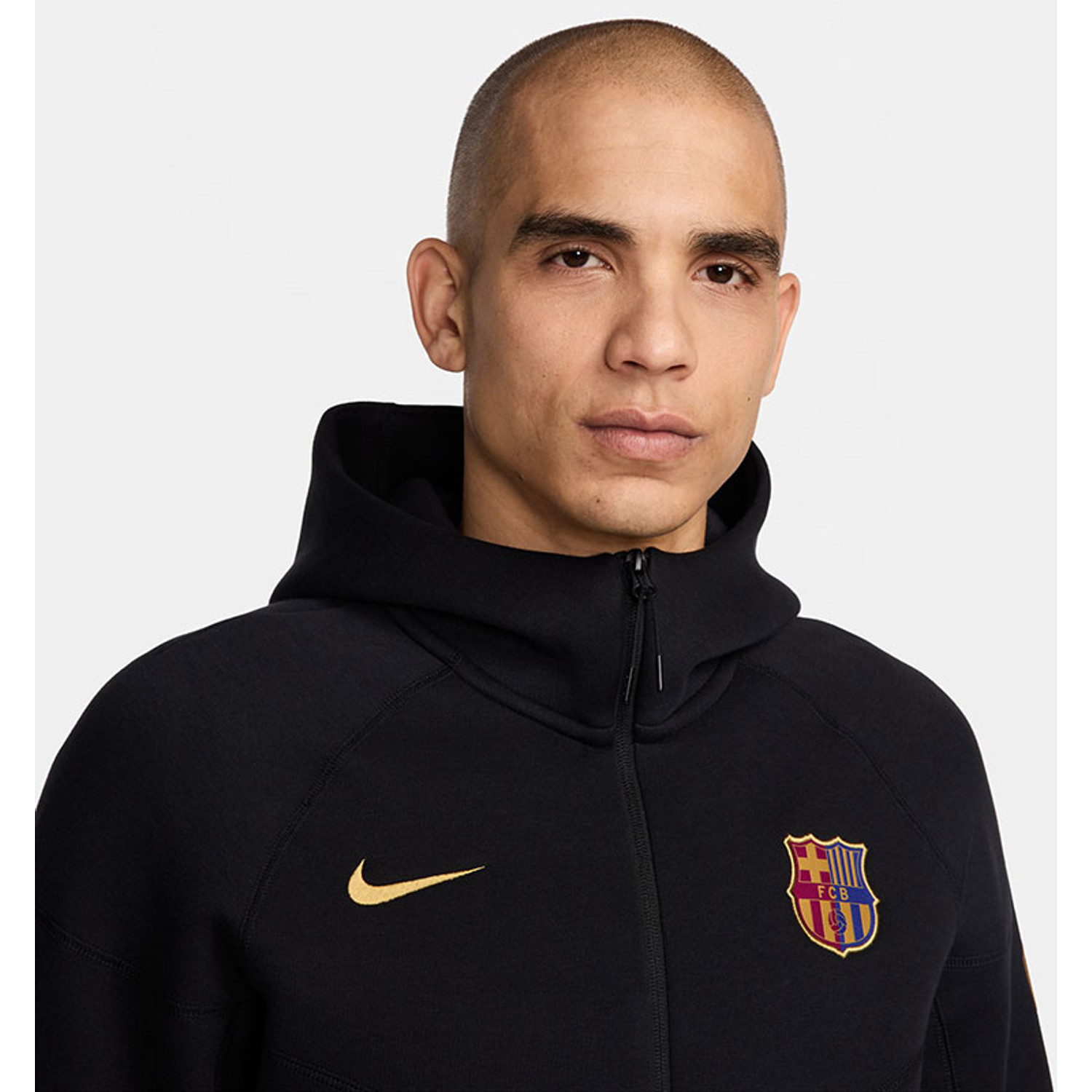 Nike FC Barcelona Tech Fleece Full-Zip Hoody | Bij VoetbalDirect.nl