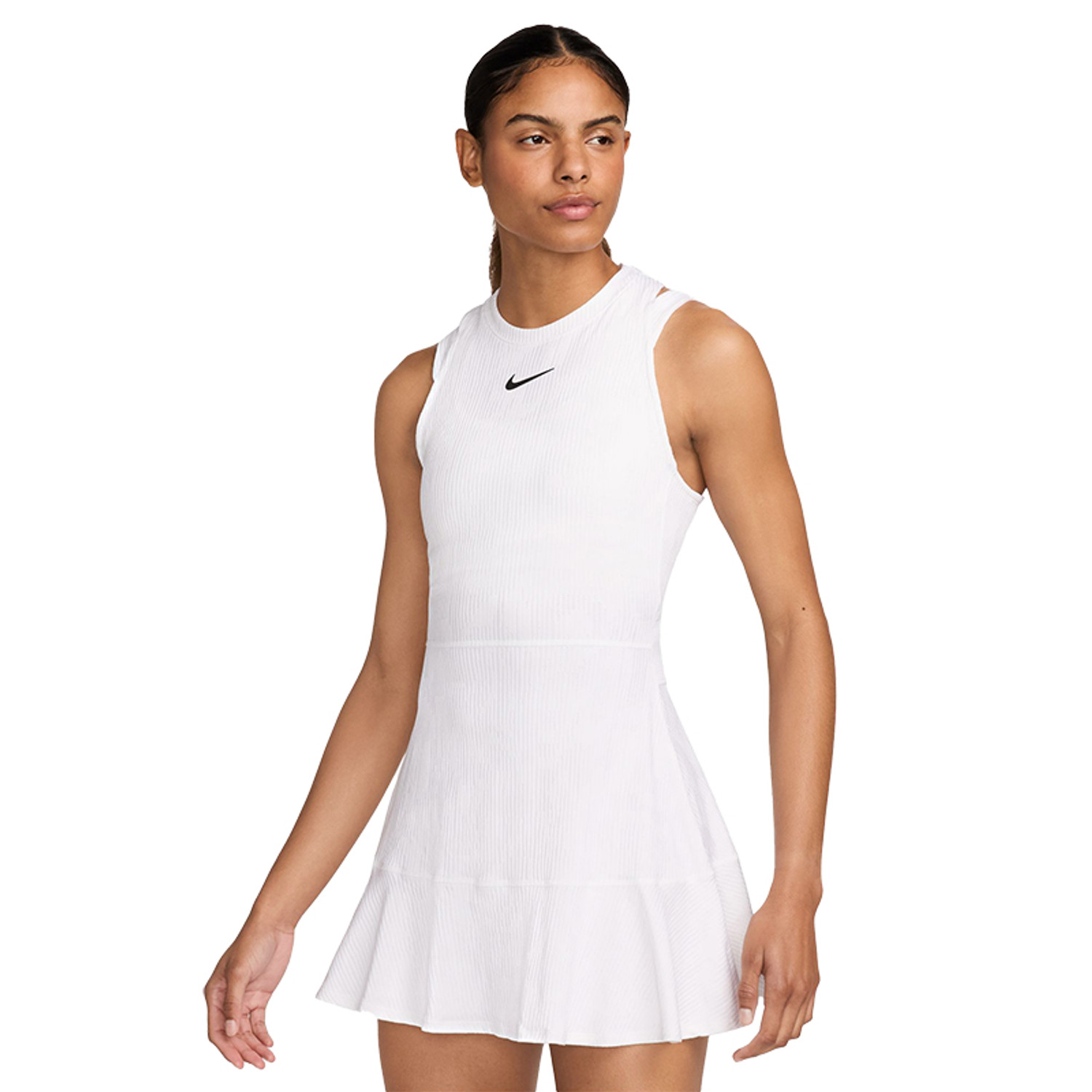 Nike Court Nike Jurken Nike Court Dri-Fit Jurk Meisjes Pink, Wit