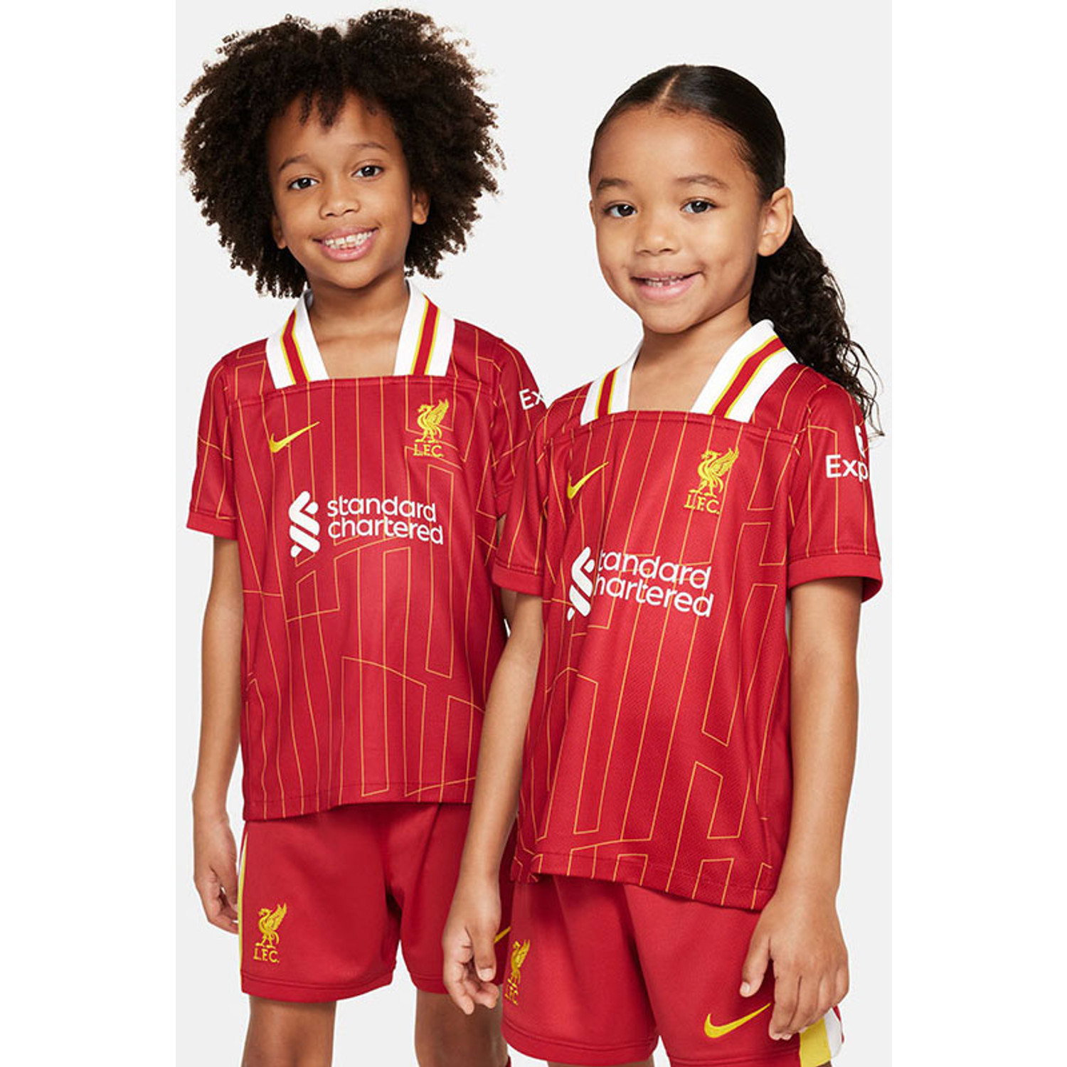 Nike Liverpool Home Kit Little Kids - PassaSports.com