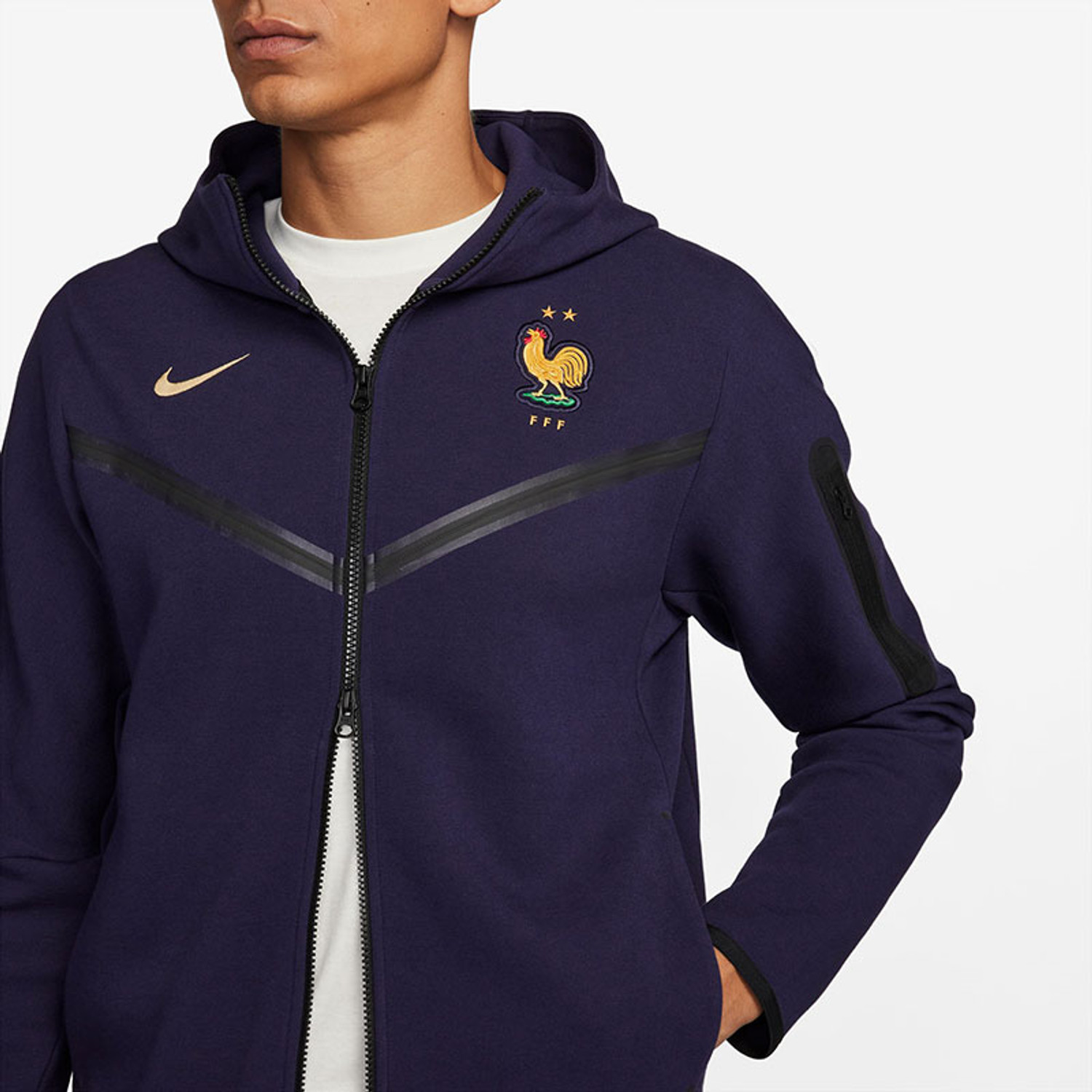 HOT Fleece Hoodie Nike Fff Tech Fleece Nike France Tech Fleece