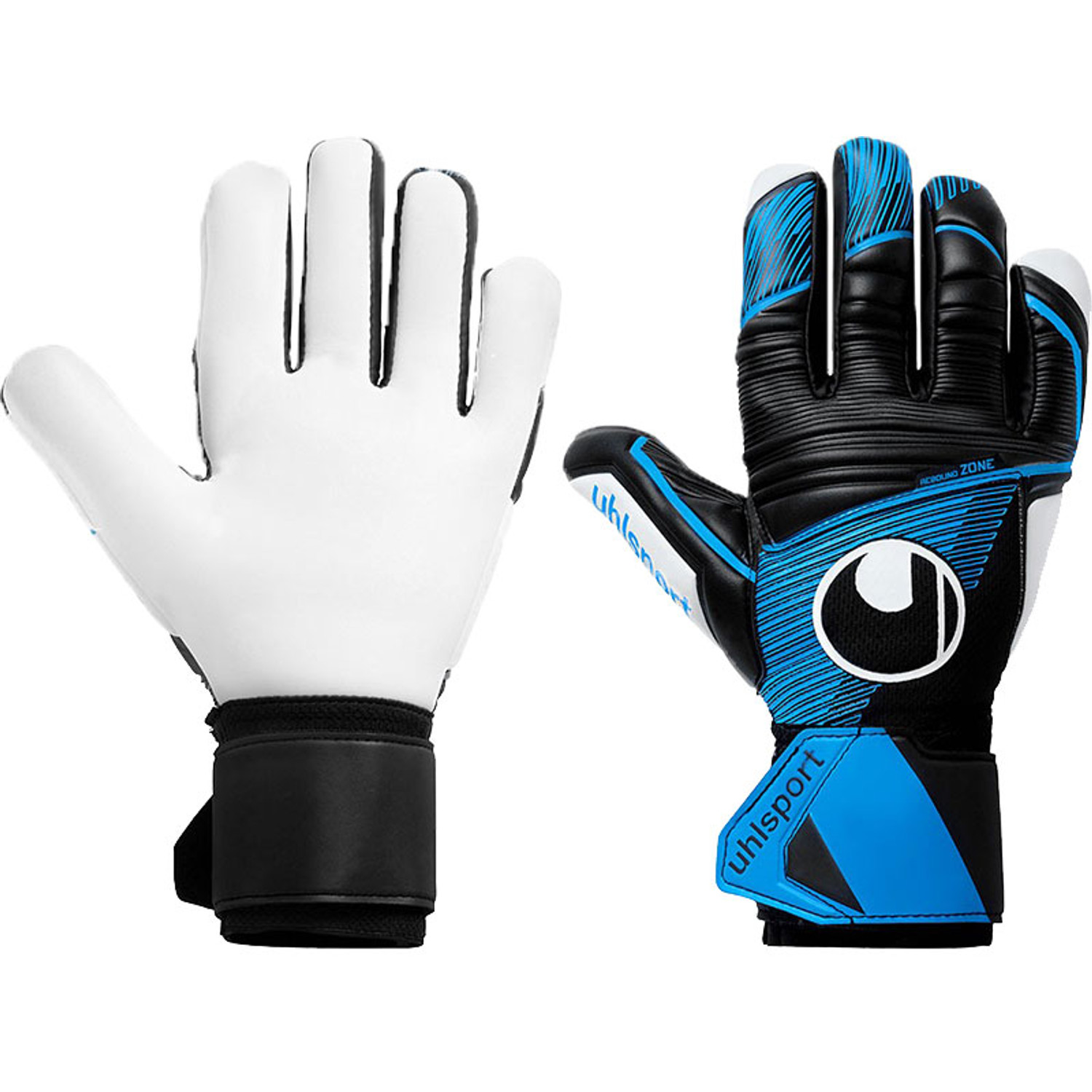 Uhlsport Prediction Flex HN Keepershandschoenen Donkerblauw Wit Geel