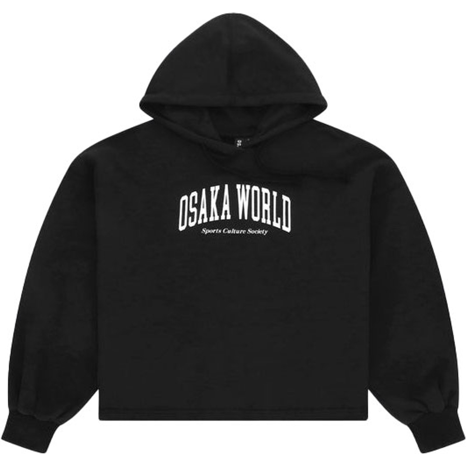 Osaka women cropped hoodie college