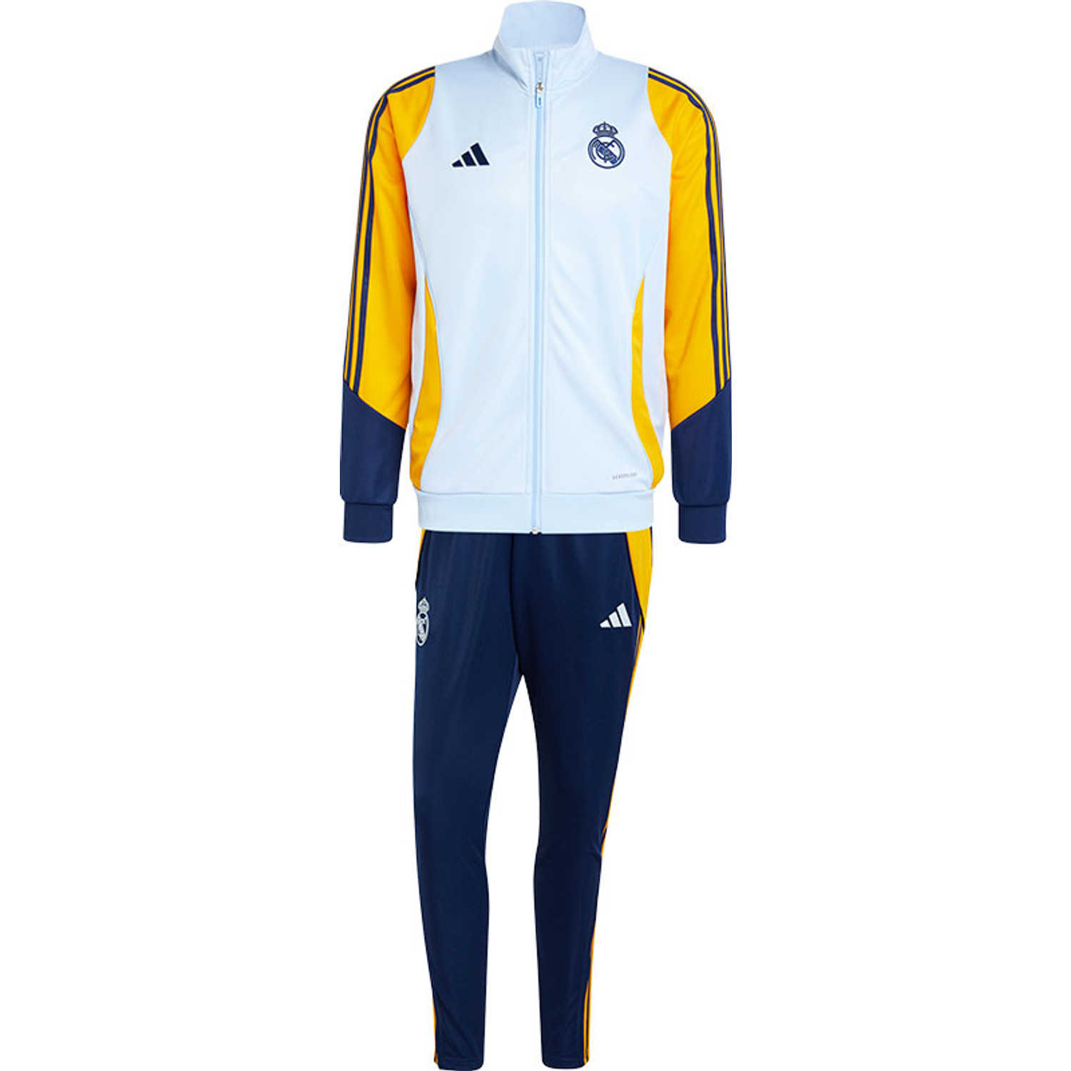 Adidas real madrid tracksuit hot sale