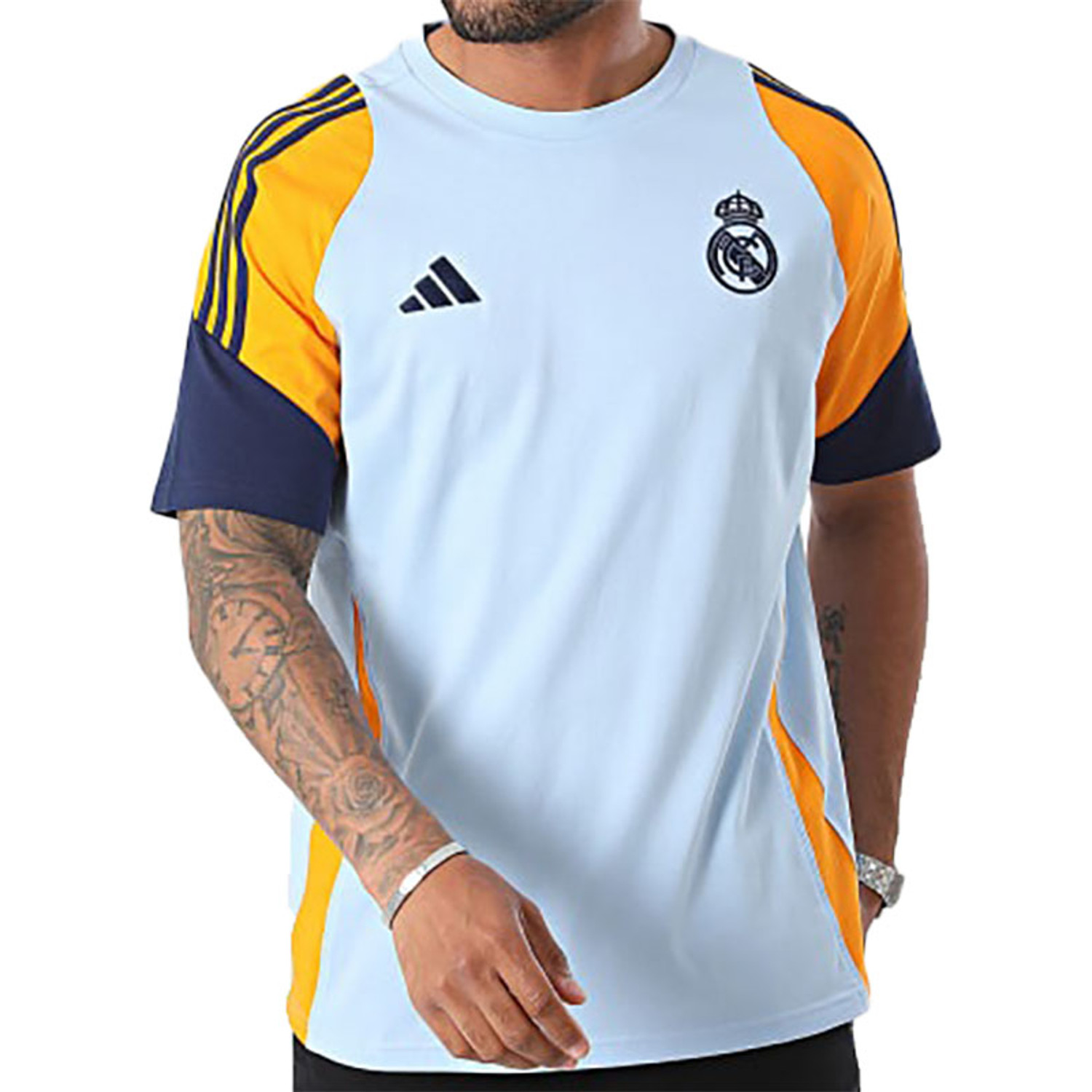 Adidas real madrid t shirt clearance