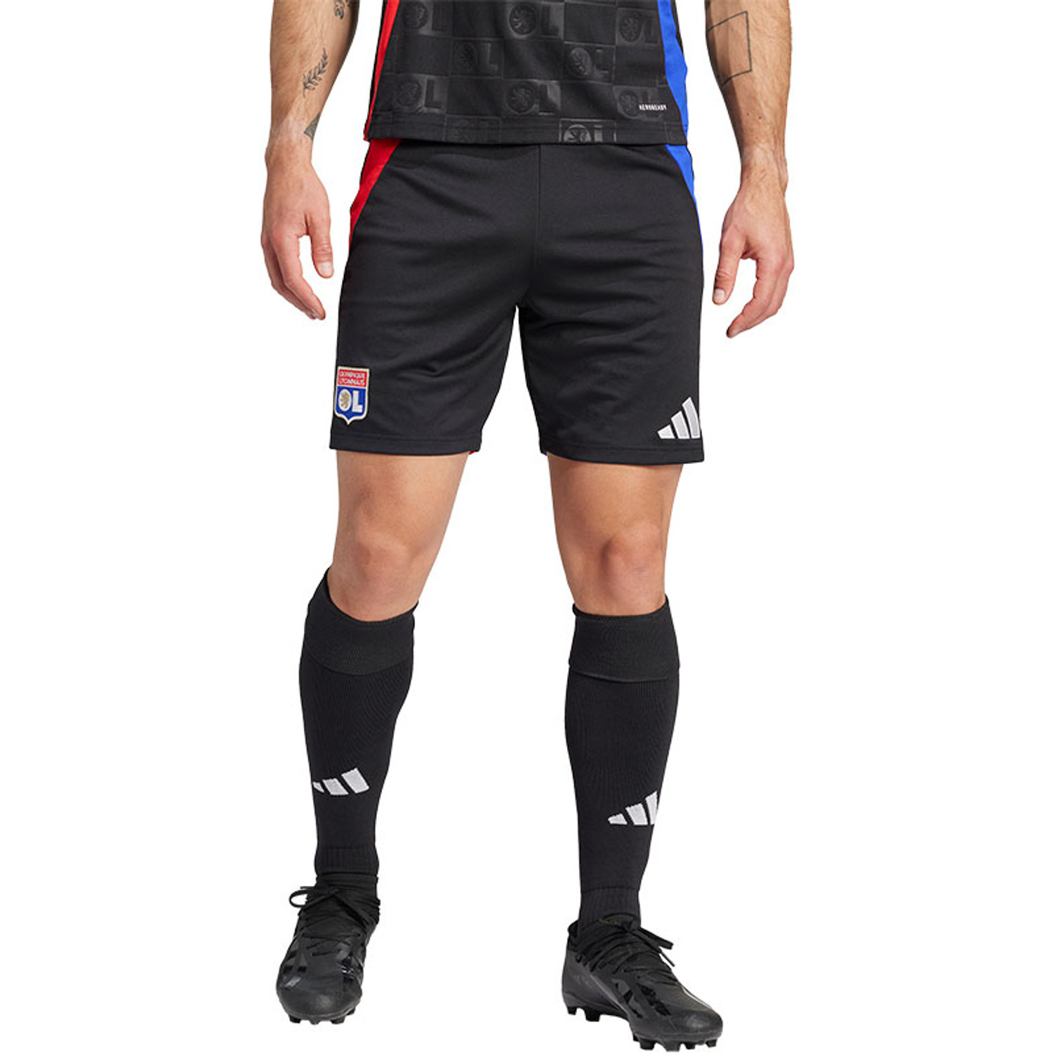 Short OL Training Fusion Bleu Marine Homme - Olympique Lyonnais