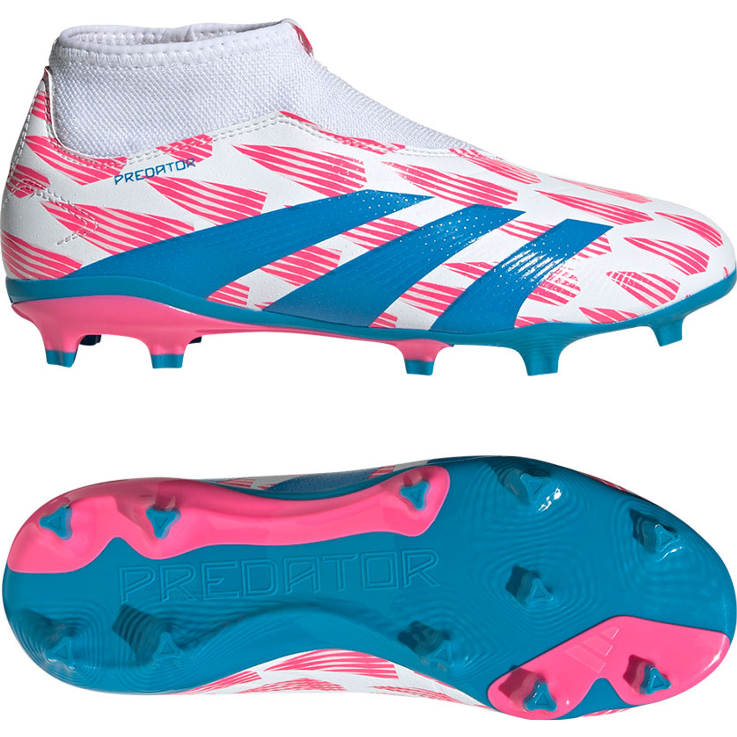 adidas Predator League Laceless FG Kids Bij VoetbalDirect.be