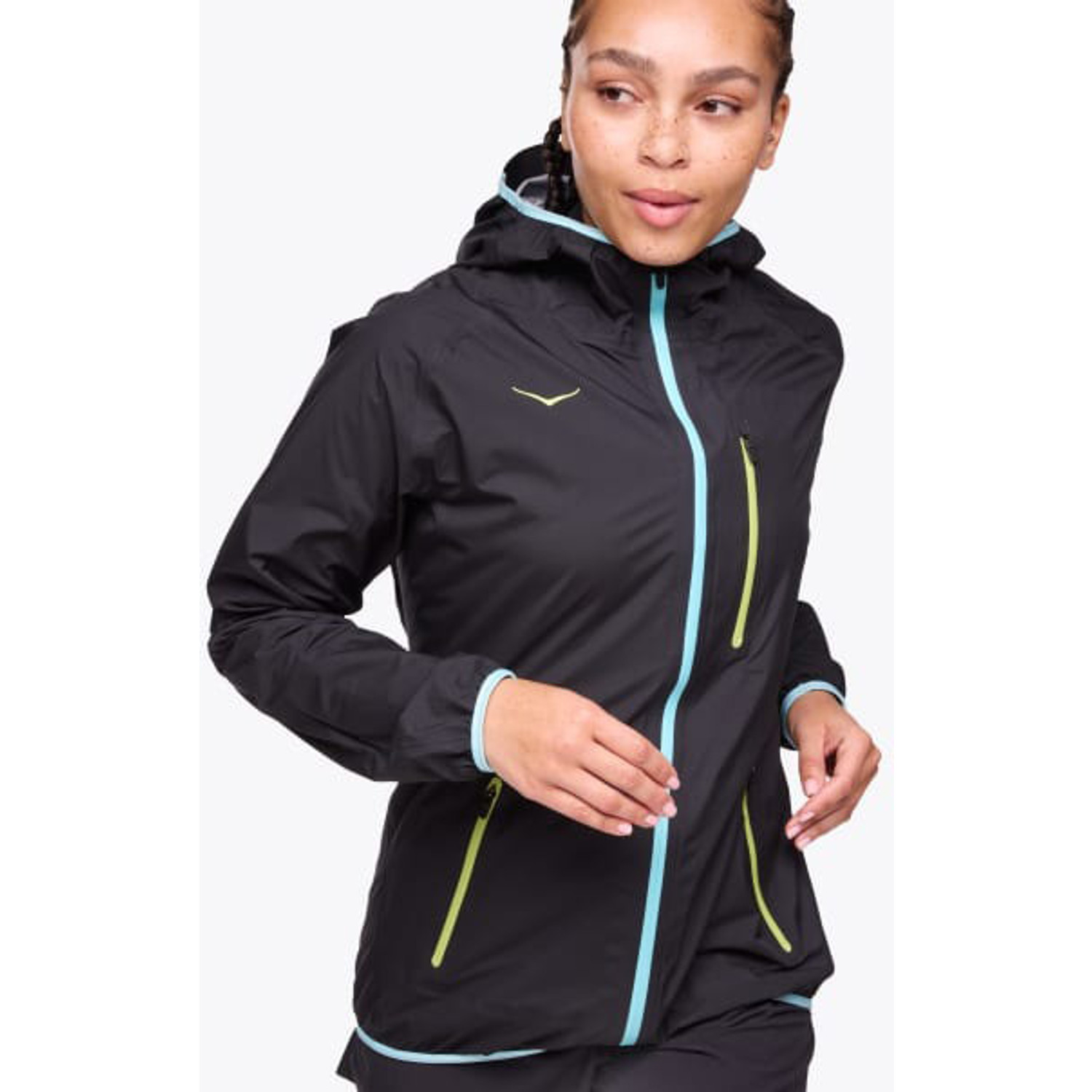 Hoka Tecksy Waterproof Jacket ブラック HOKA TecSky Waterproof Jacket Women - PassaSports.com