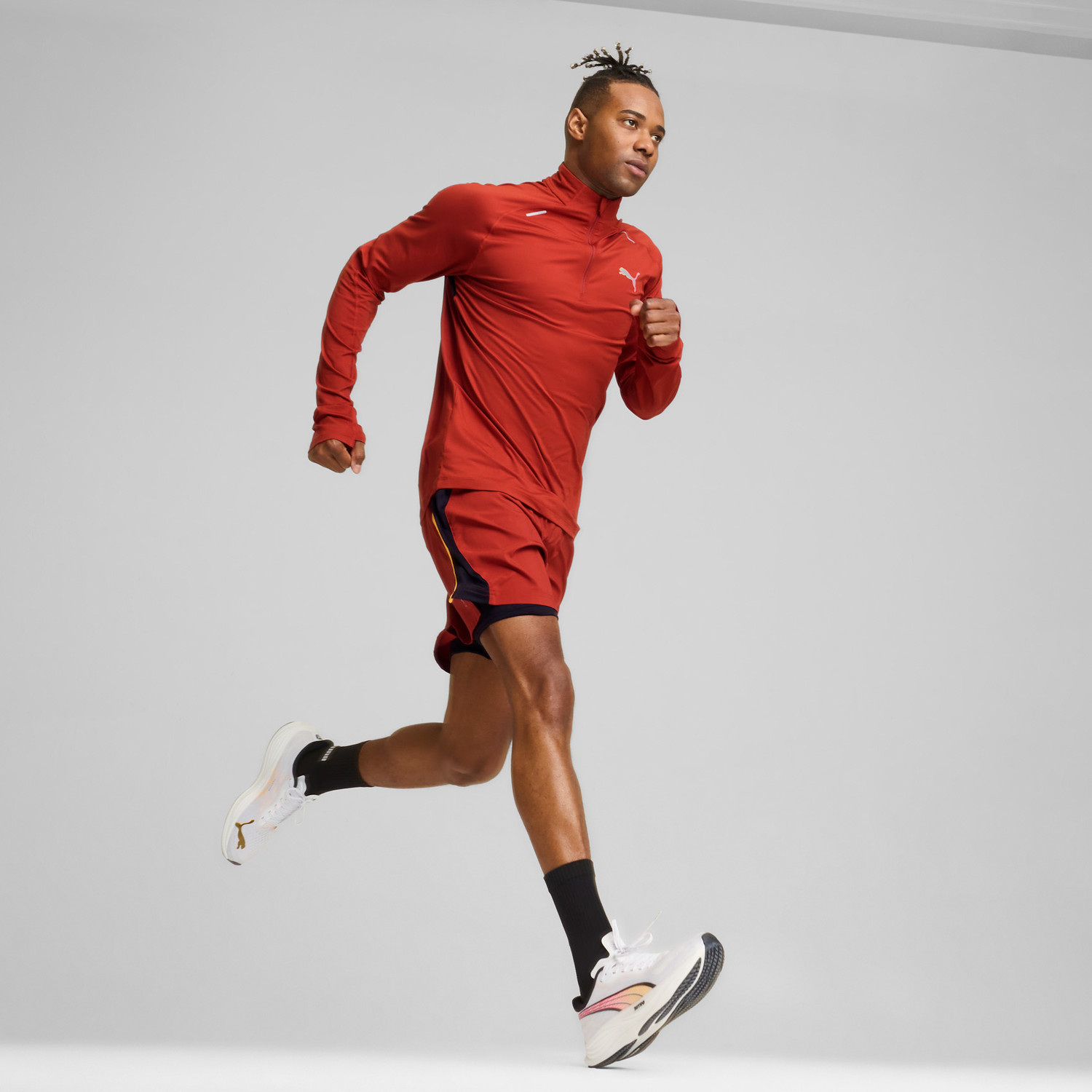 PUMA Run Cloudspun 1/4 Zip Longsleeve Men - PassaSports.com