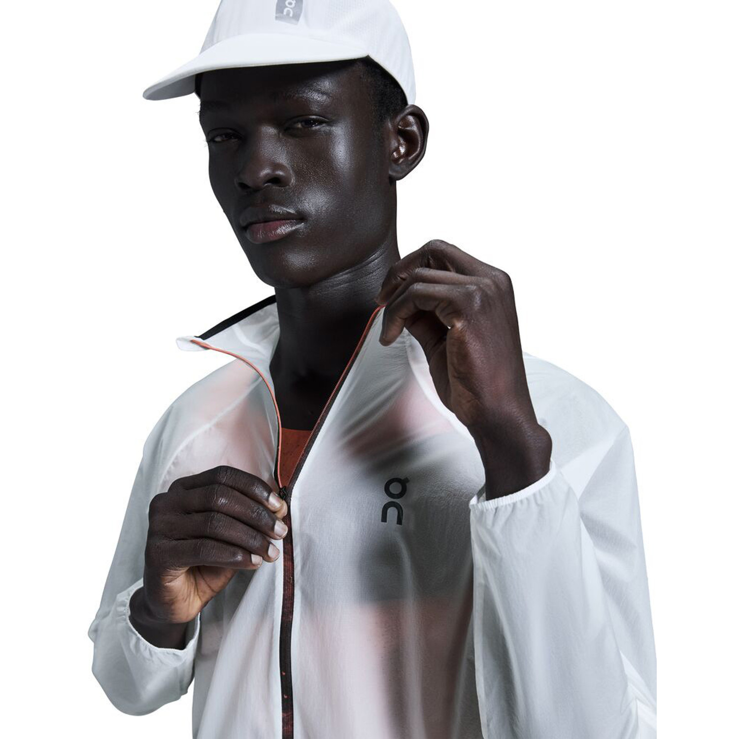 On Zero Jacket ホワイト　メンズ　Sサイズ Men's Zero Jacket | White & Orange | On United States