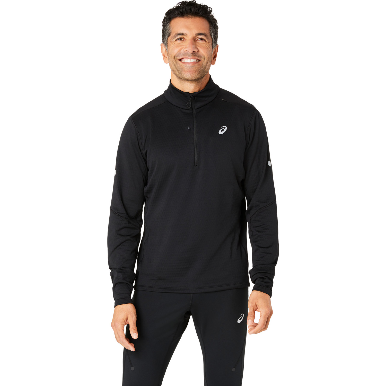 メンズウェア Archivio ASICS Road Winter Half-Zip Longsleeve Heren - Runningdirect.nl